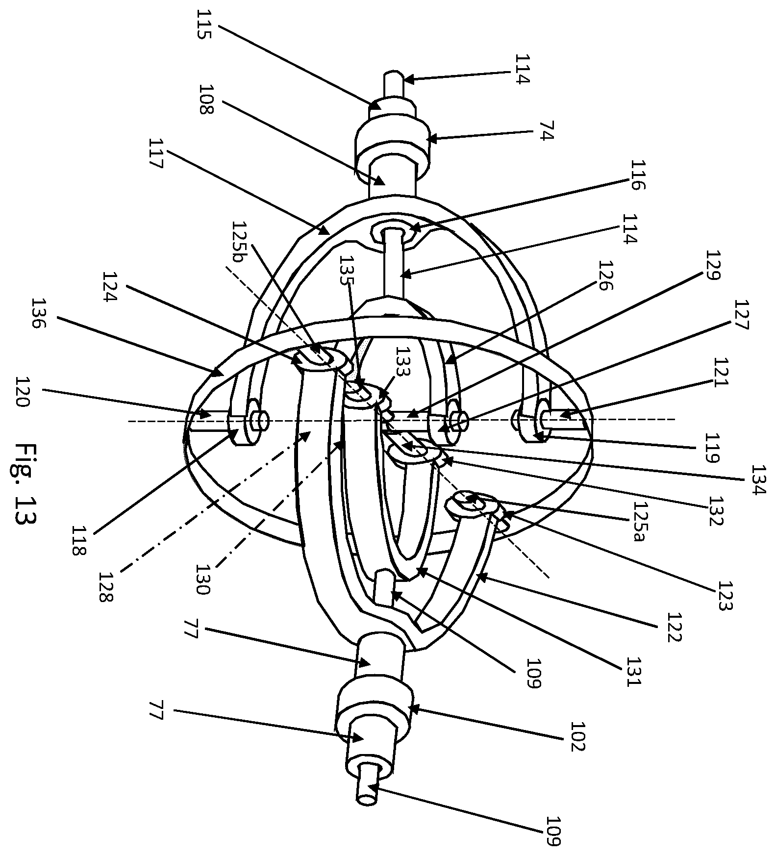 Patent US12134187 Figure 14 – Agile robot arm for positioning a tool with controlled orientation