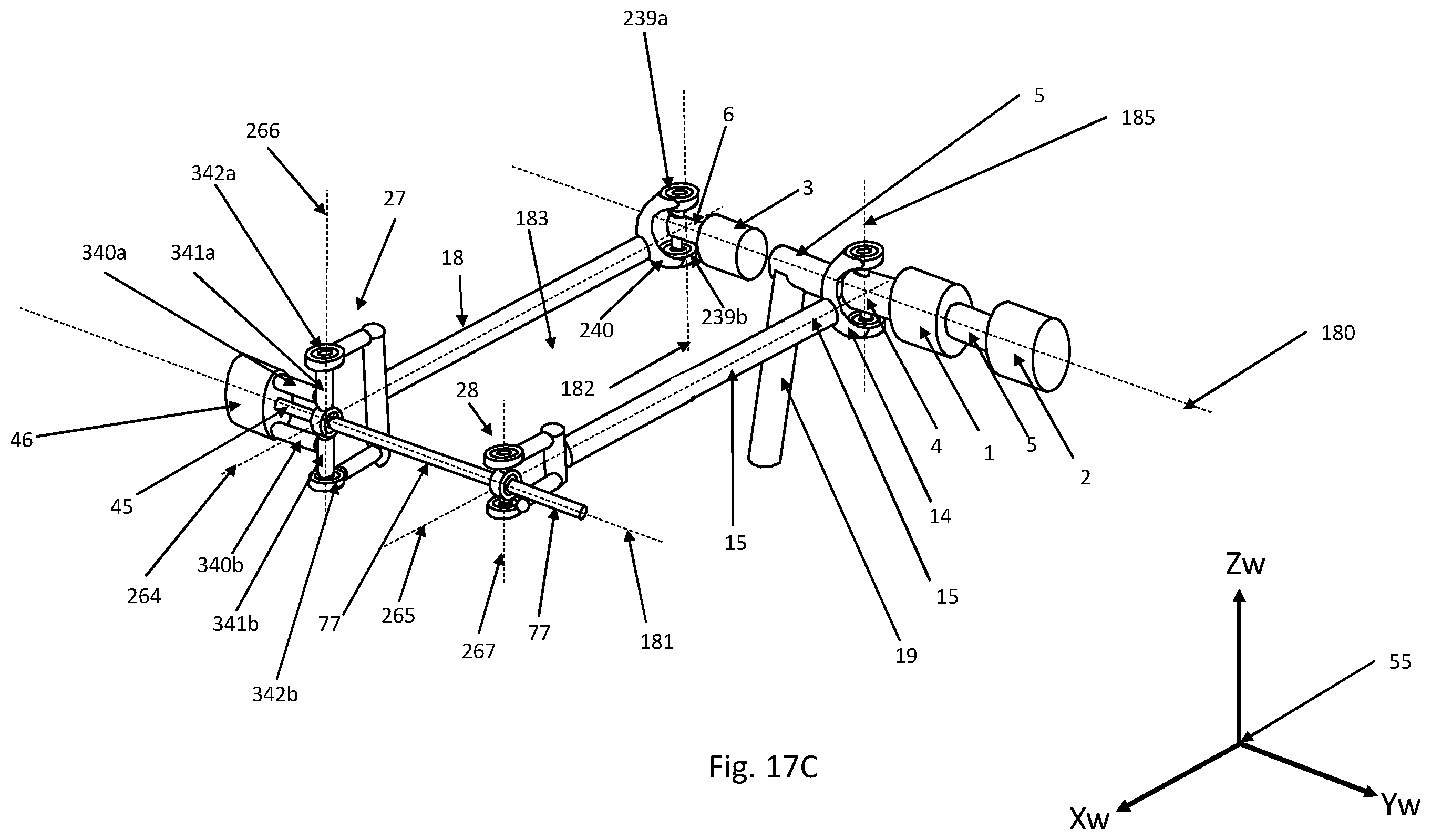 Patent US12134187 Figure 20 – Agile robot arm for positioning a tool with controlled orientation