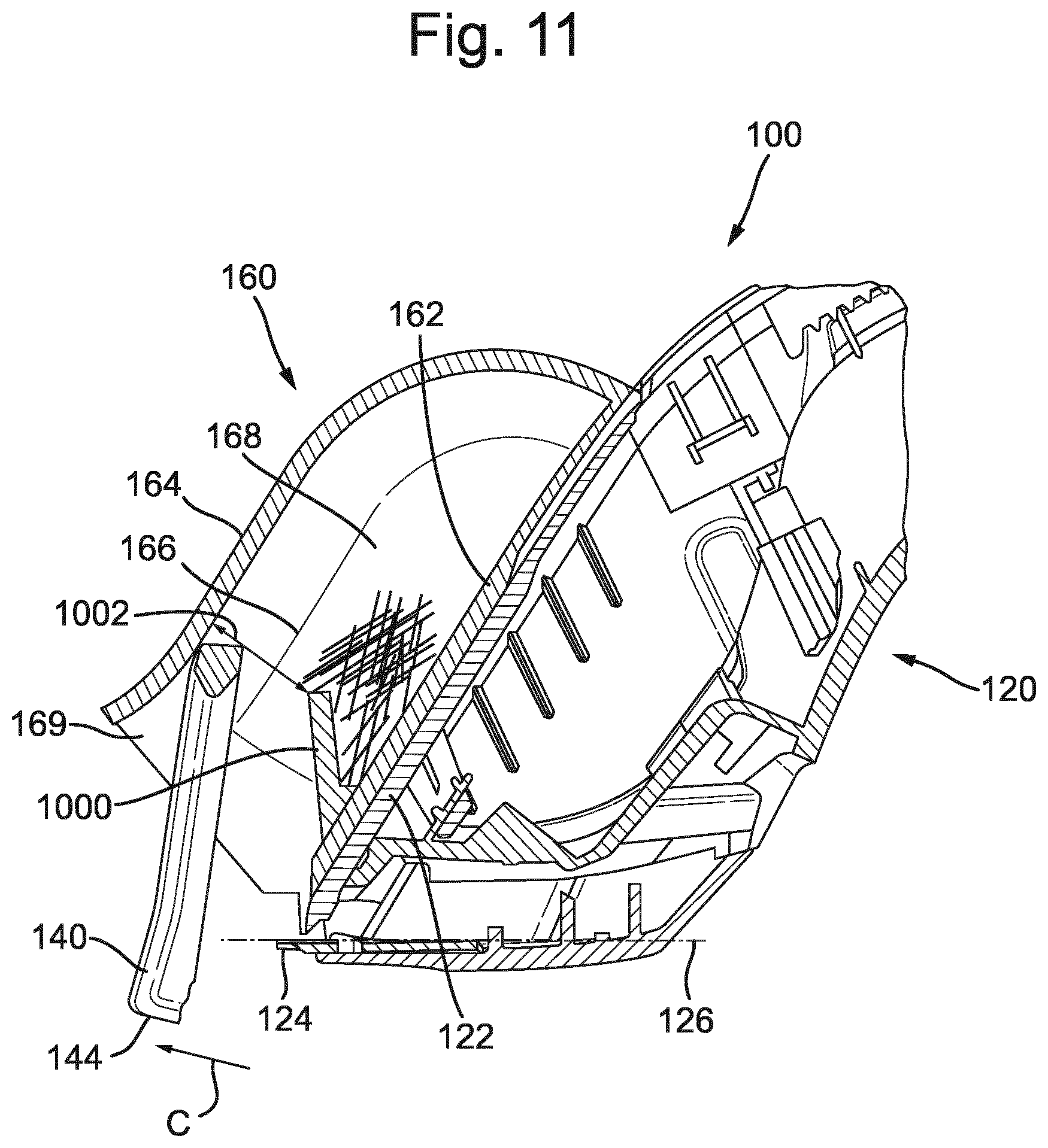 Patent US12134201 Figure 10 – Hair cutting system