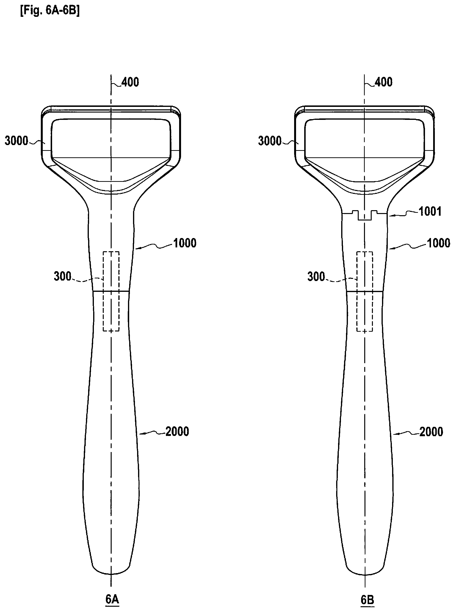 Patent US12134202 Figure 4 – Coupling, fabrication thereof, and handle and razor comprising same