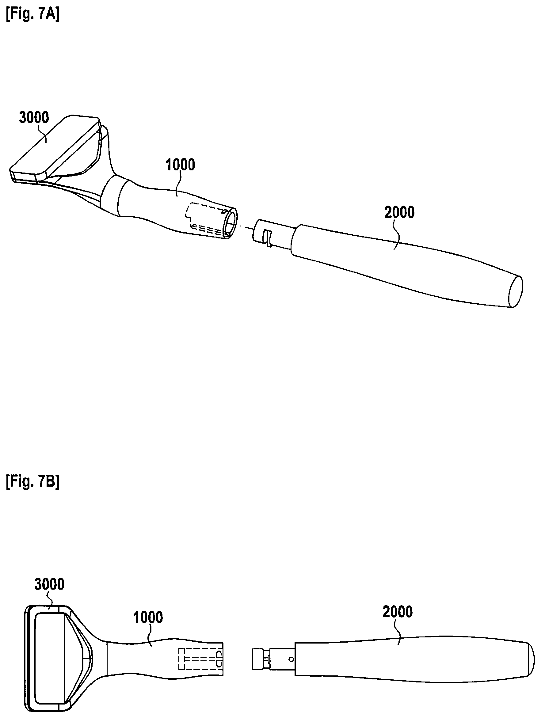 Patent US12134202 Figure 5 – Coupling, fabrication thereof, and handle and razor comprising same