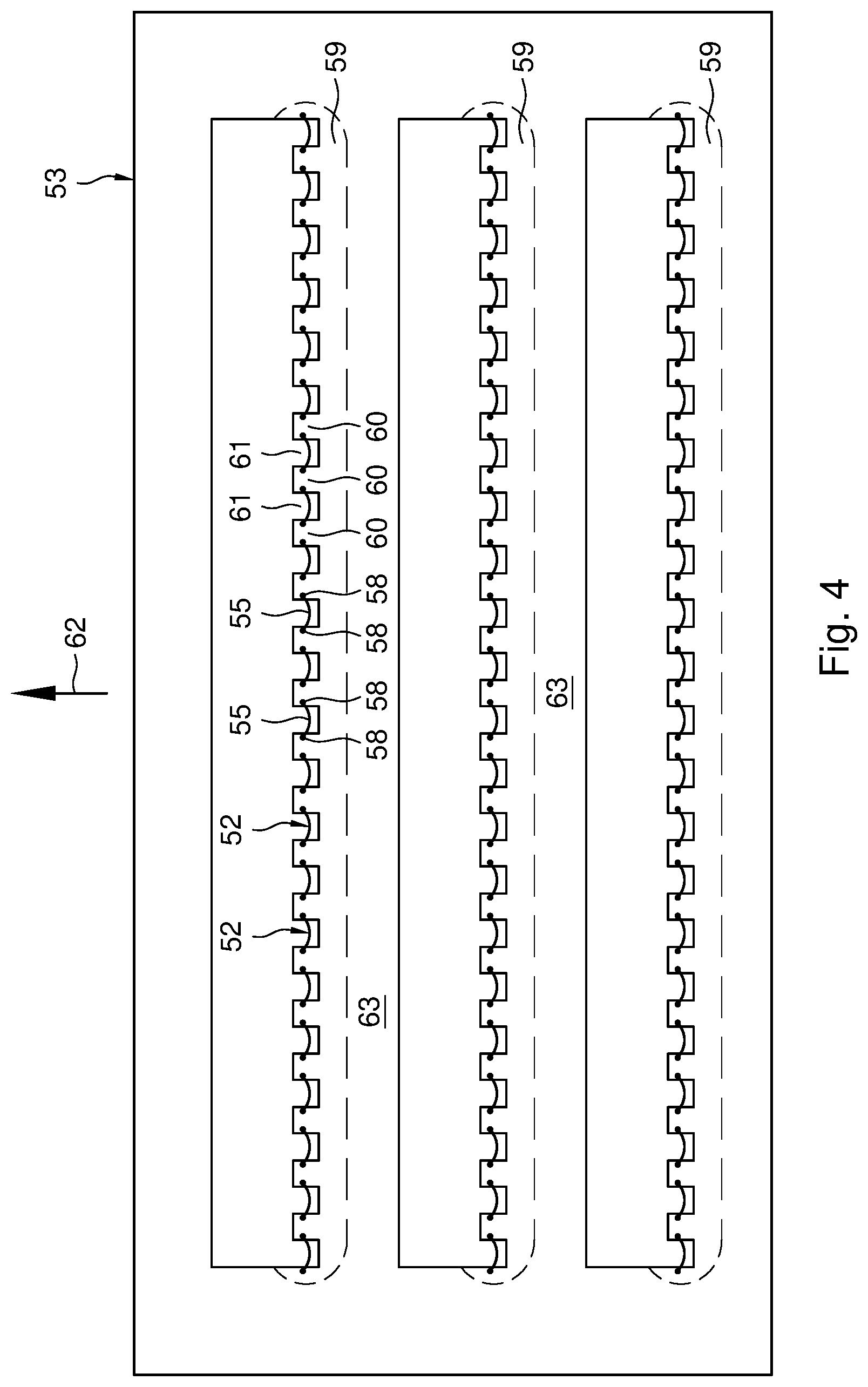 Patent US12134203 Figure 4 – Razor having a hair-cutting fiber