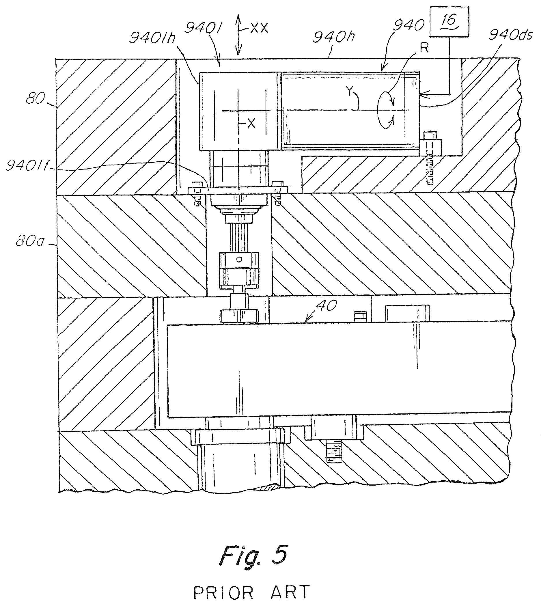 Patent US12134219 Figure 17 – Injection molding apparatus with insulated integrated actuator electronic drive