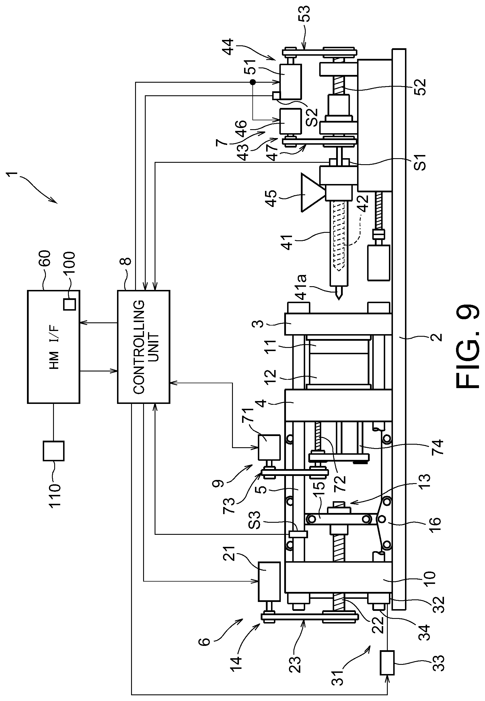Patent US12134220 Figure 9 – Injection molding machine and method of controlling the same