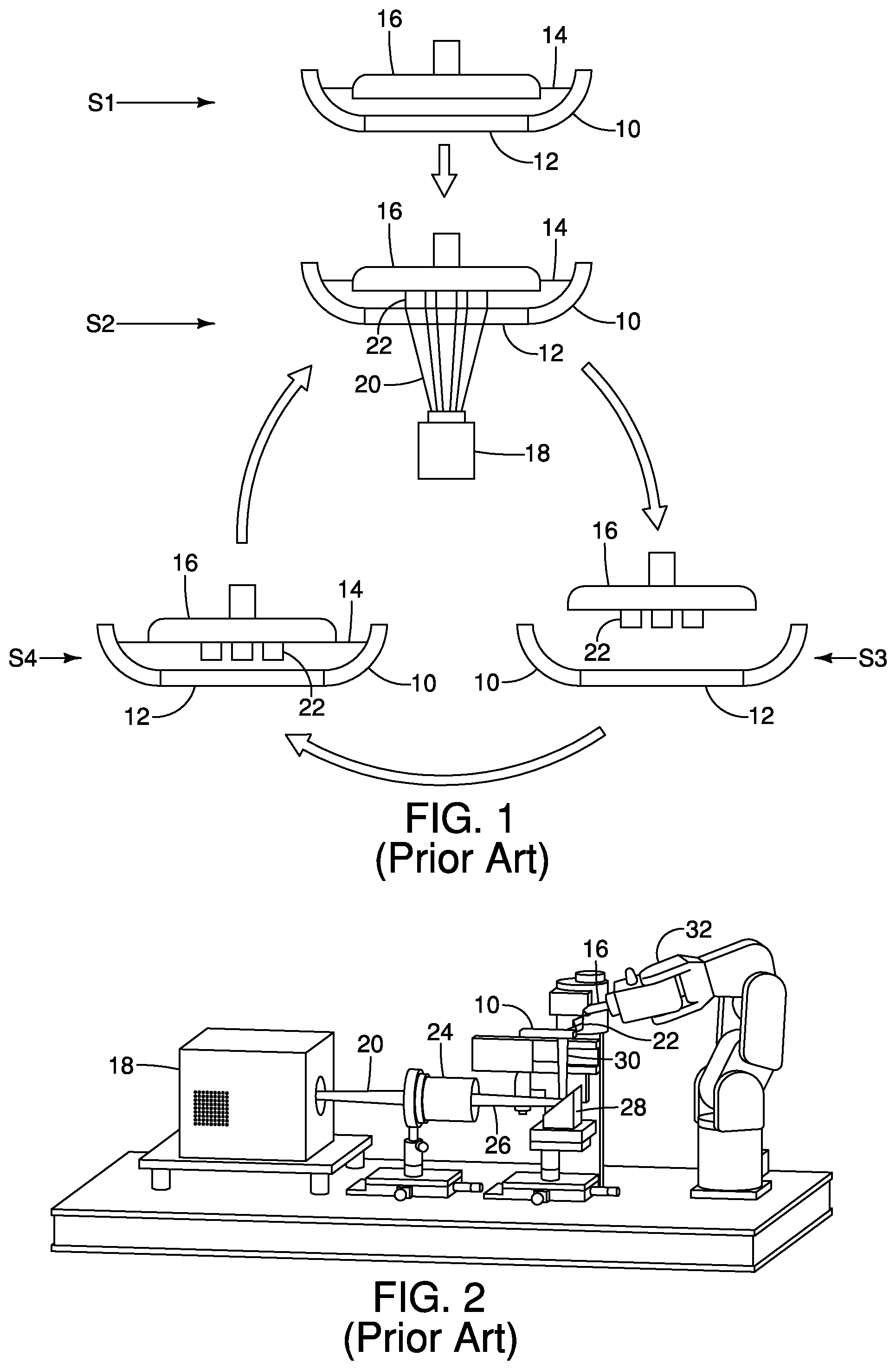 Patent US12134230 Figure 1 – 3D printing system and method