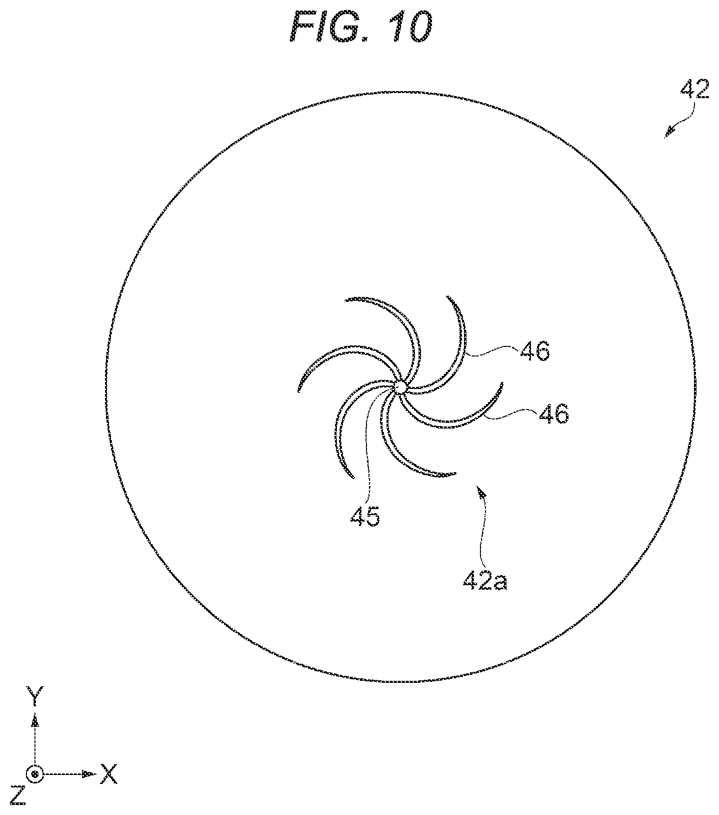 Patent US12134231 Figure 7 – Plasticizing device, three-dimensional shaping apparatus, and injection molding apparatus