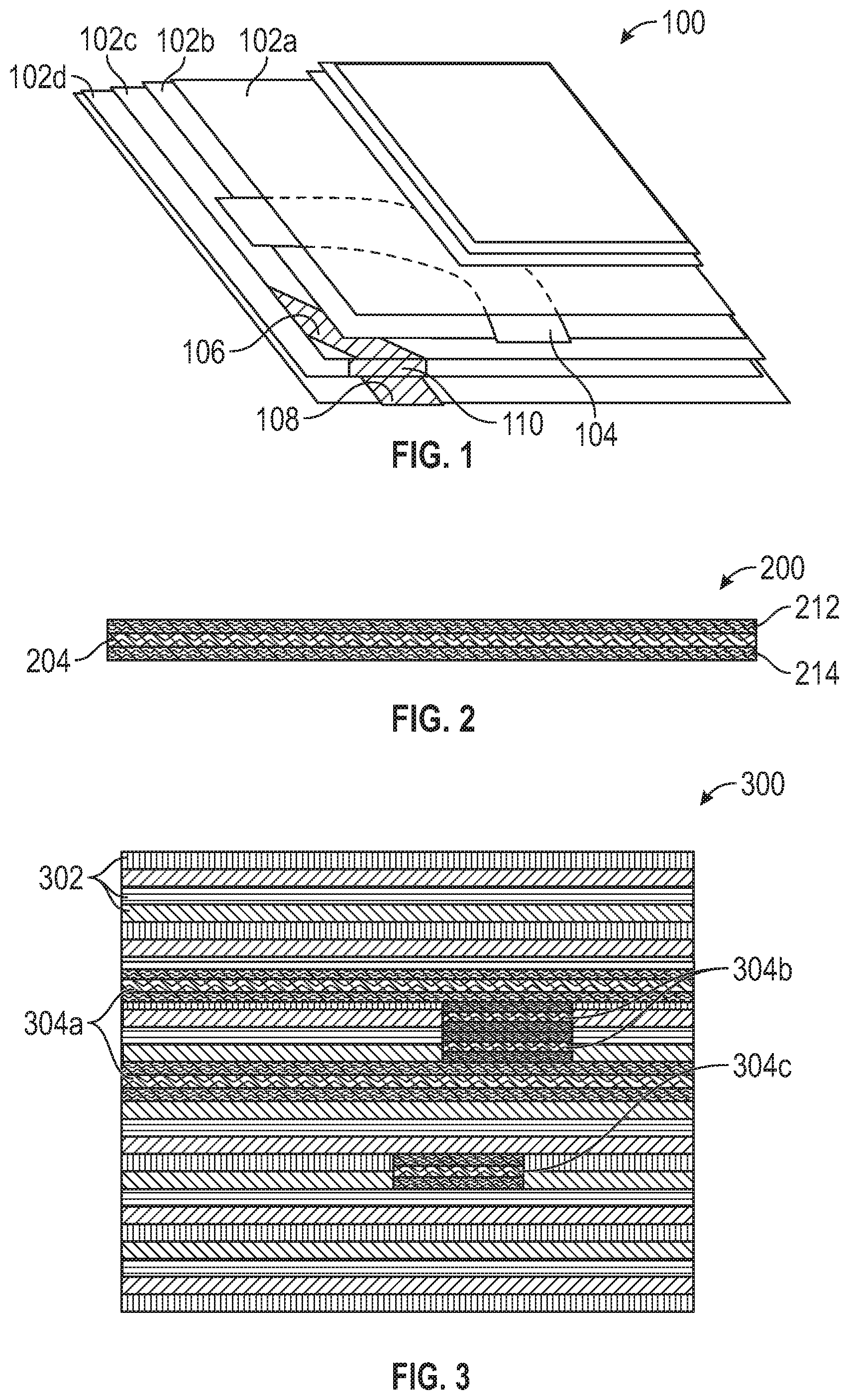 Patent US12134238 Figure 1 – Fiber-reinforced composite layup