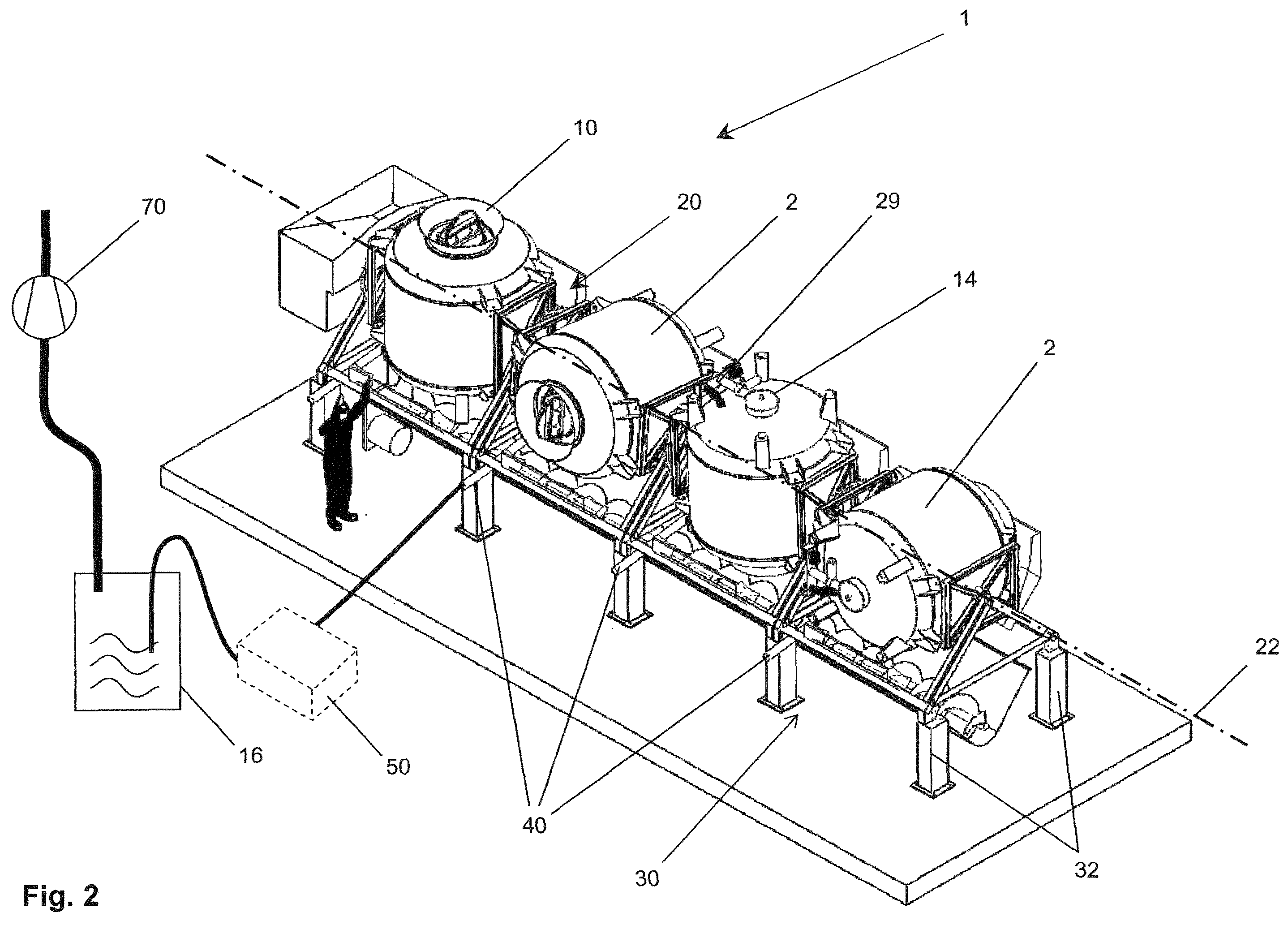 Patent US12134243 Figure 2 – Modular press