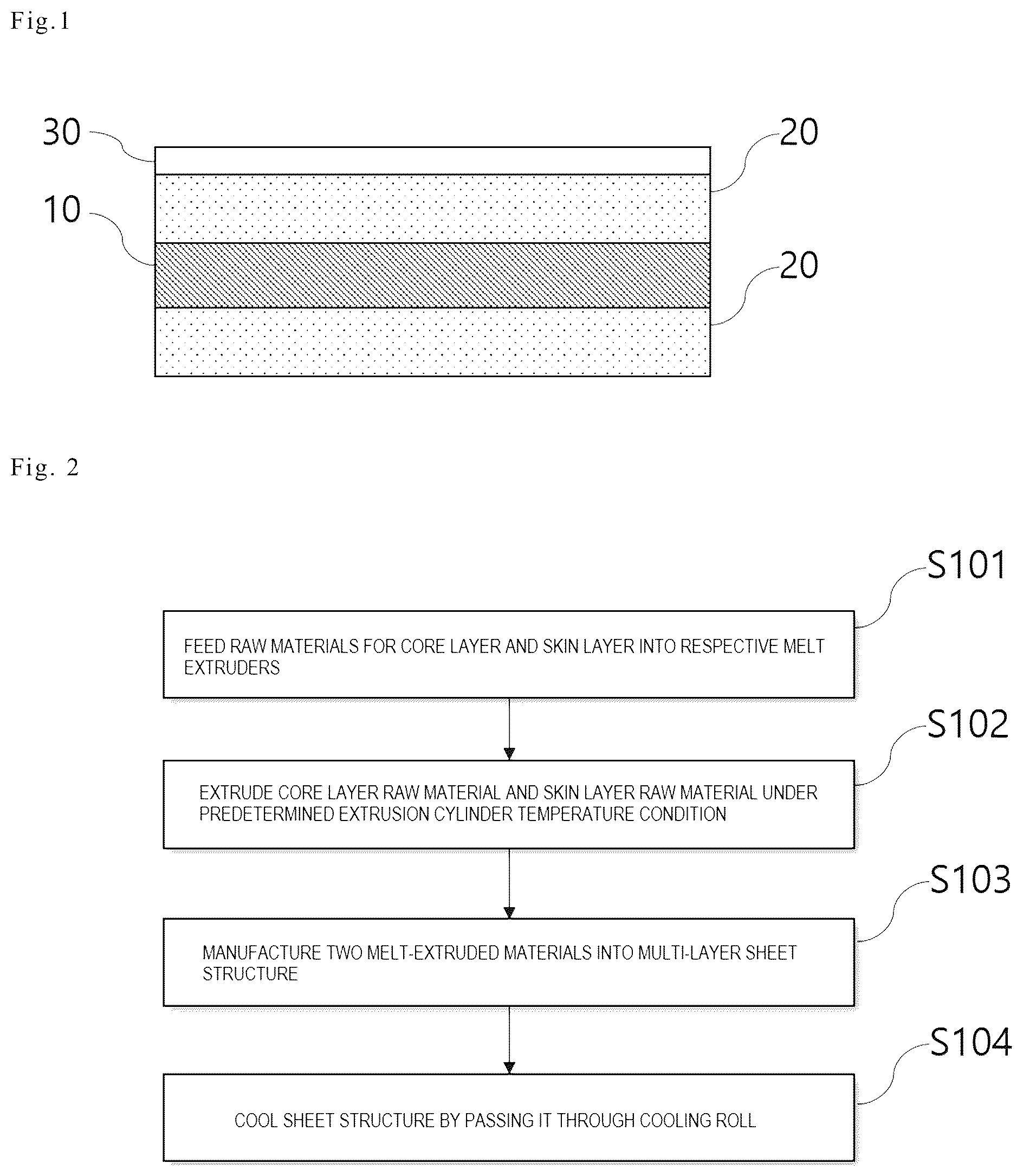 Patent US12134251 Figure 1 – Flame-retardant polyester decorative sheet