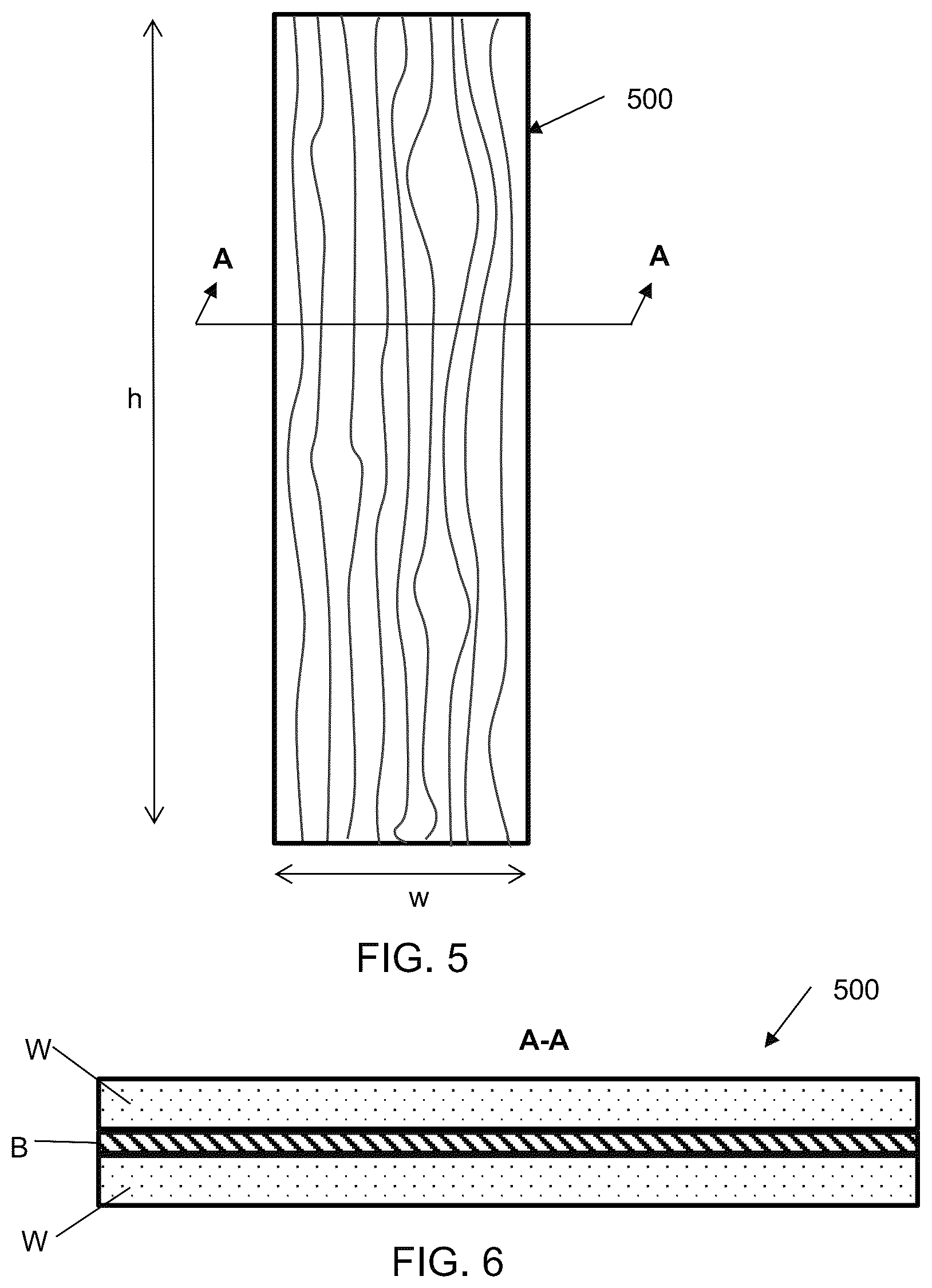Patent US12134253 Figure 3 – Flexible furniture with wood panels and related methods