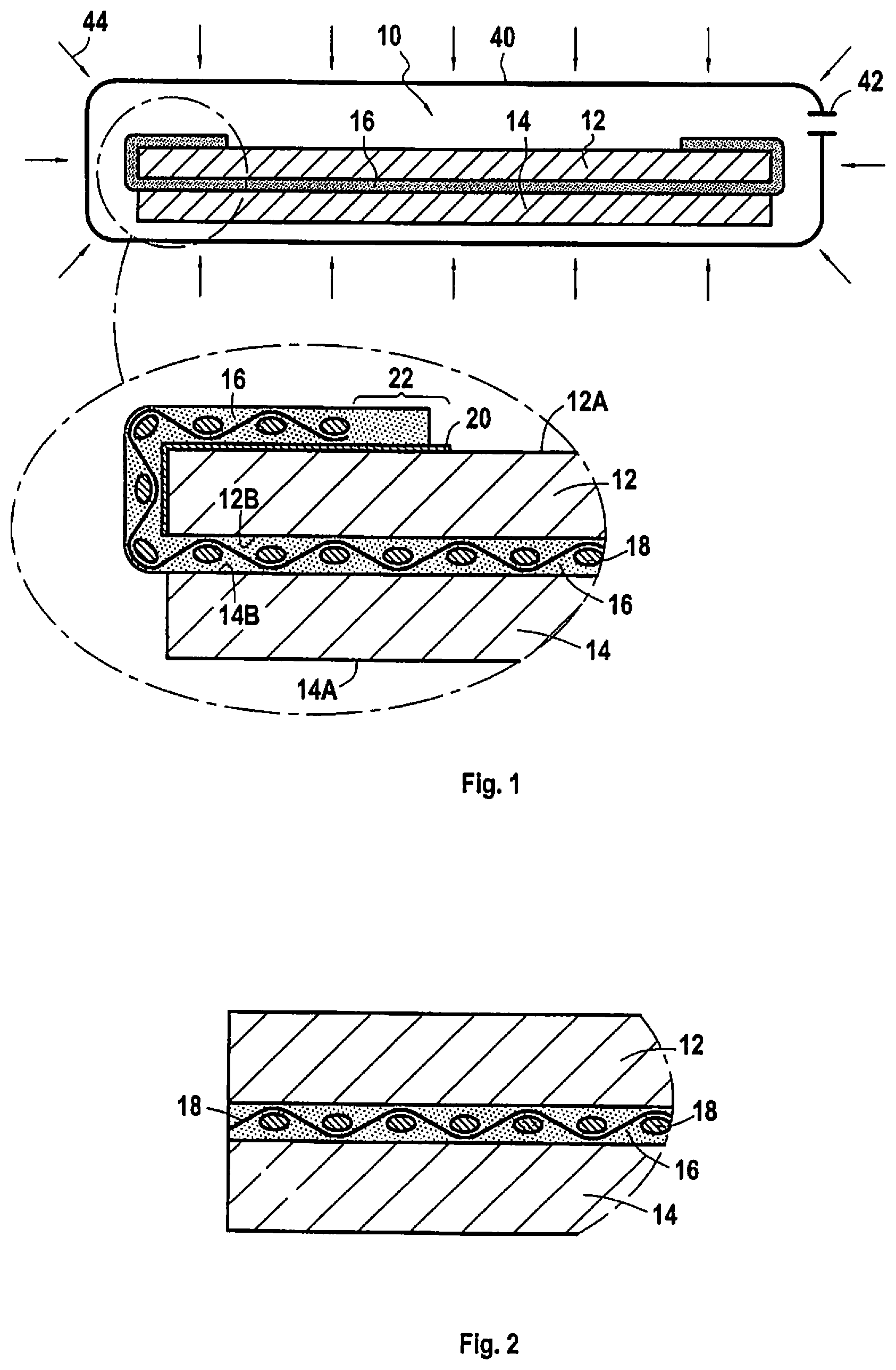 Patent US12134258 Figure 1 – Adhesive assembly method and an adhesive assembly obtained by the method