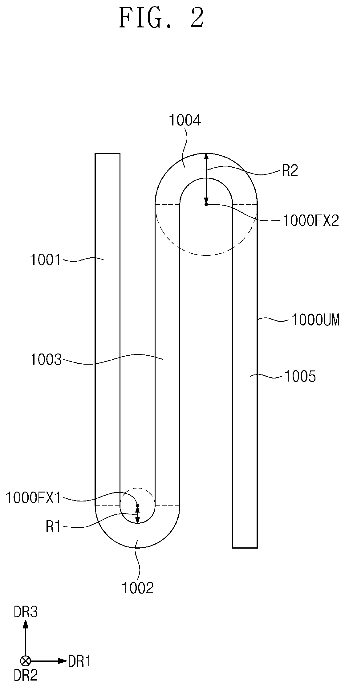 Patent US12134262 Figure 2 – Display device