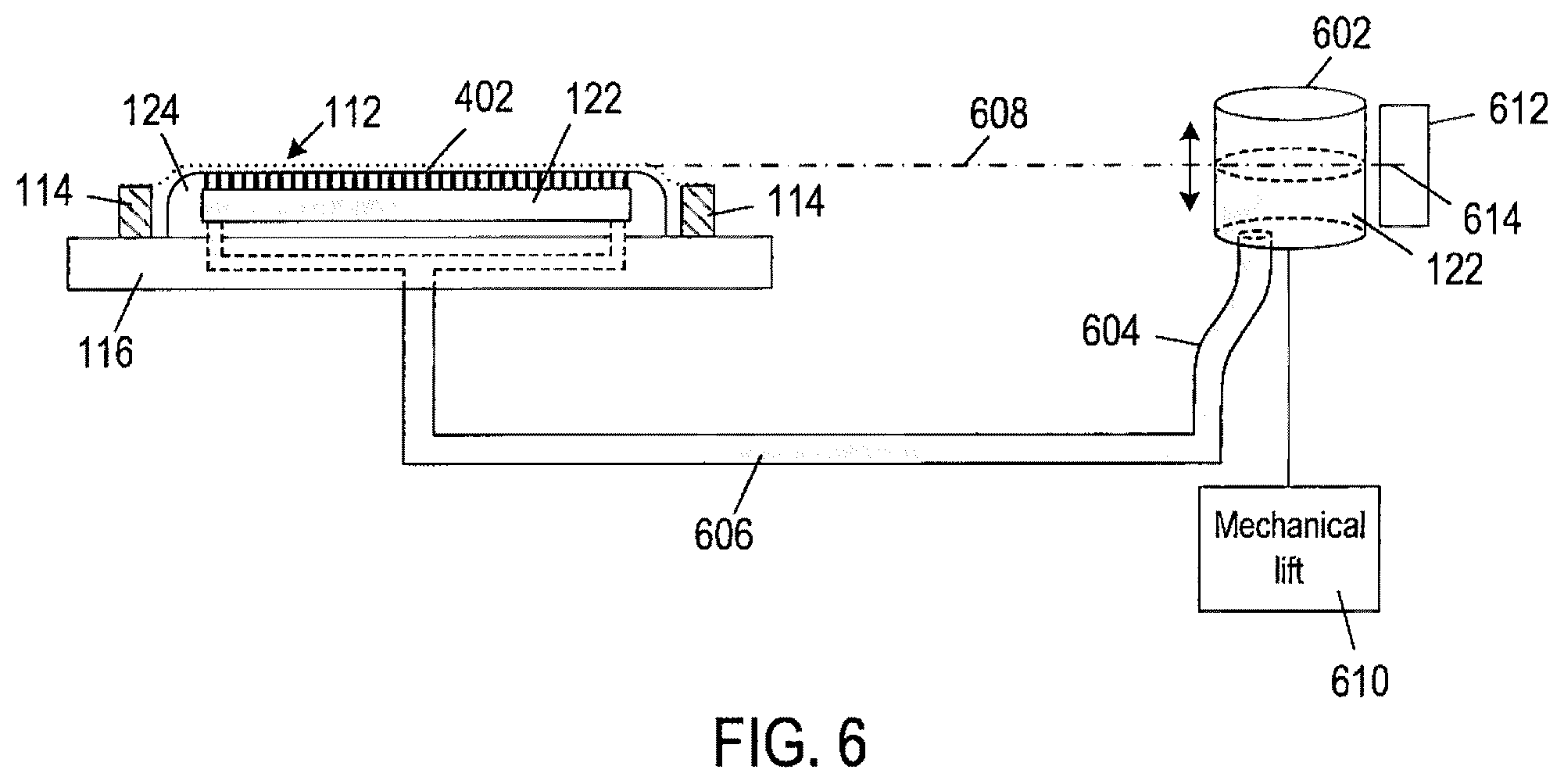 Patent US12134263 Figure 6 – Platen and release fluid control system for stencil creation