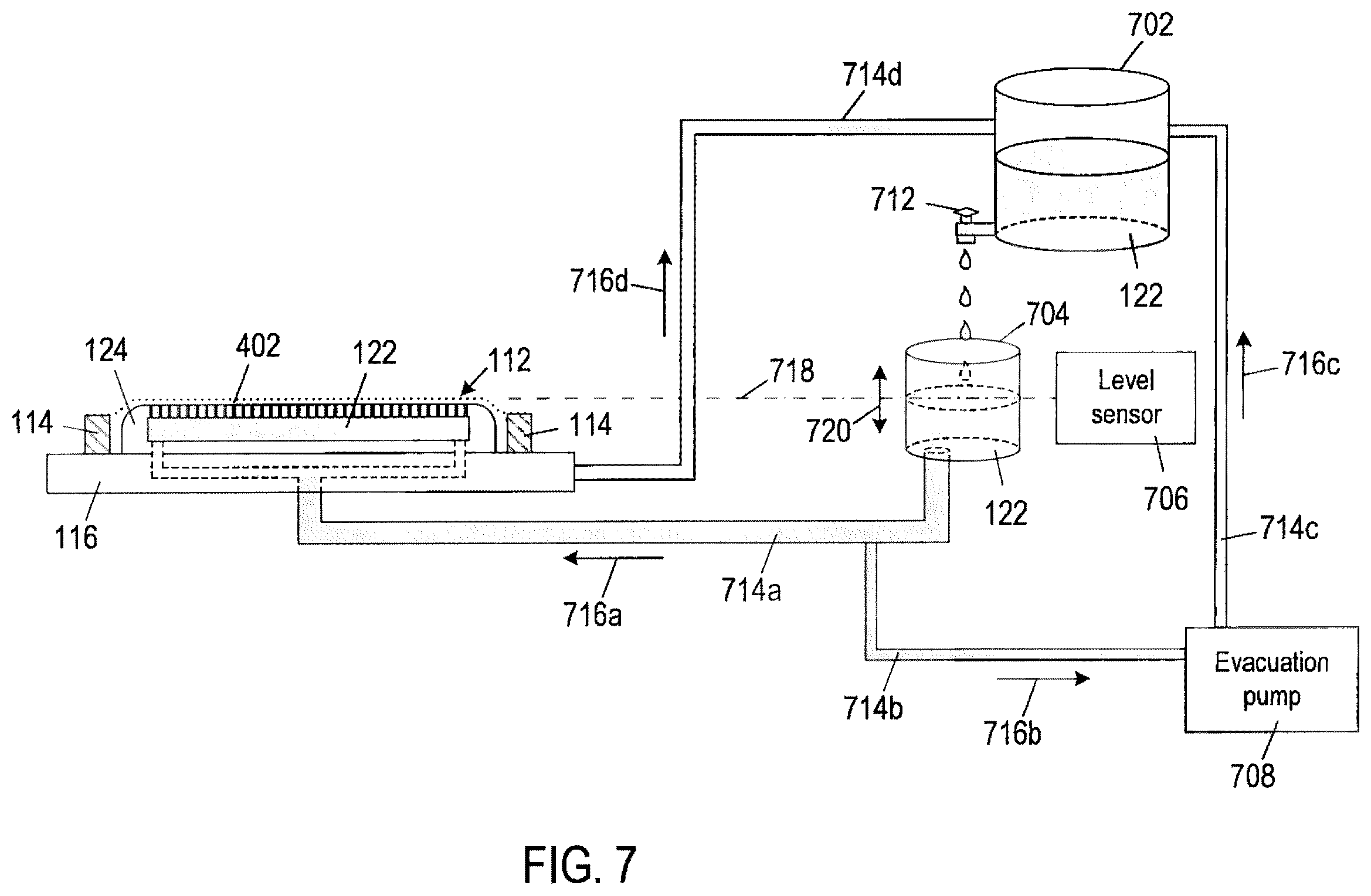 Patent US12134263 Figure 7 – Platen and release fluid control system for stencil creation