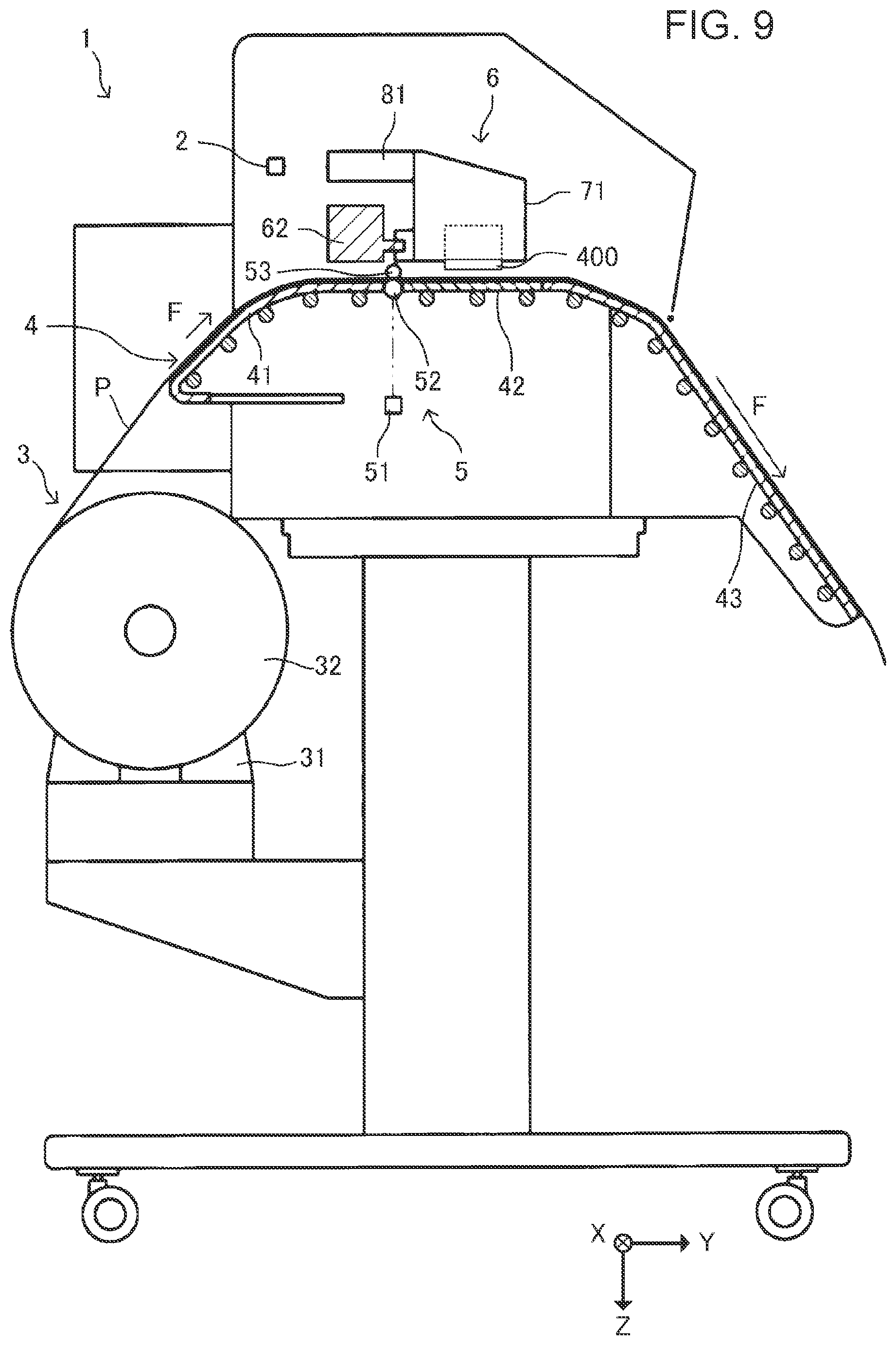 Patent US12134272 Figure 8 – Liquid discharge apparatus