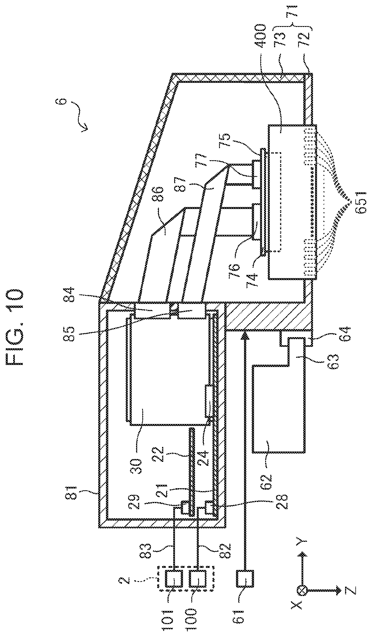 Patent US12134272 Figure 9 – Liquid discharge apparatus