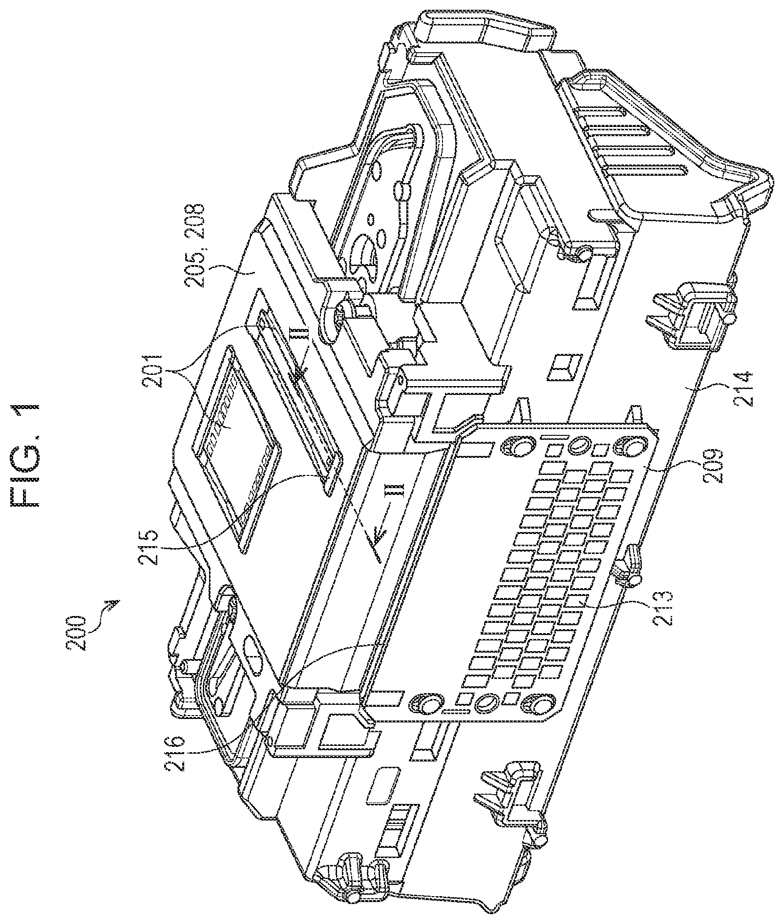 Patent US12134273 Figure 1 – Liquid discharge head