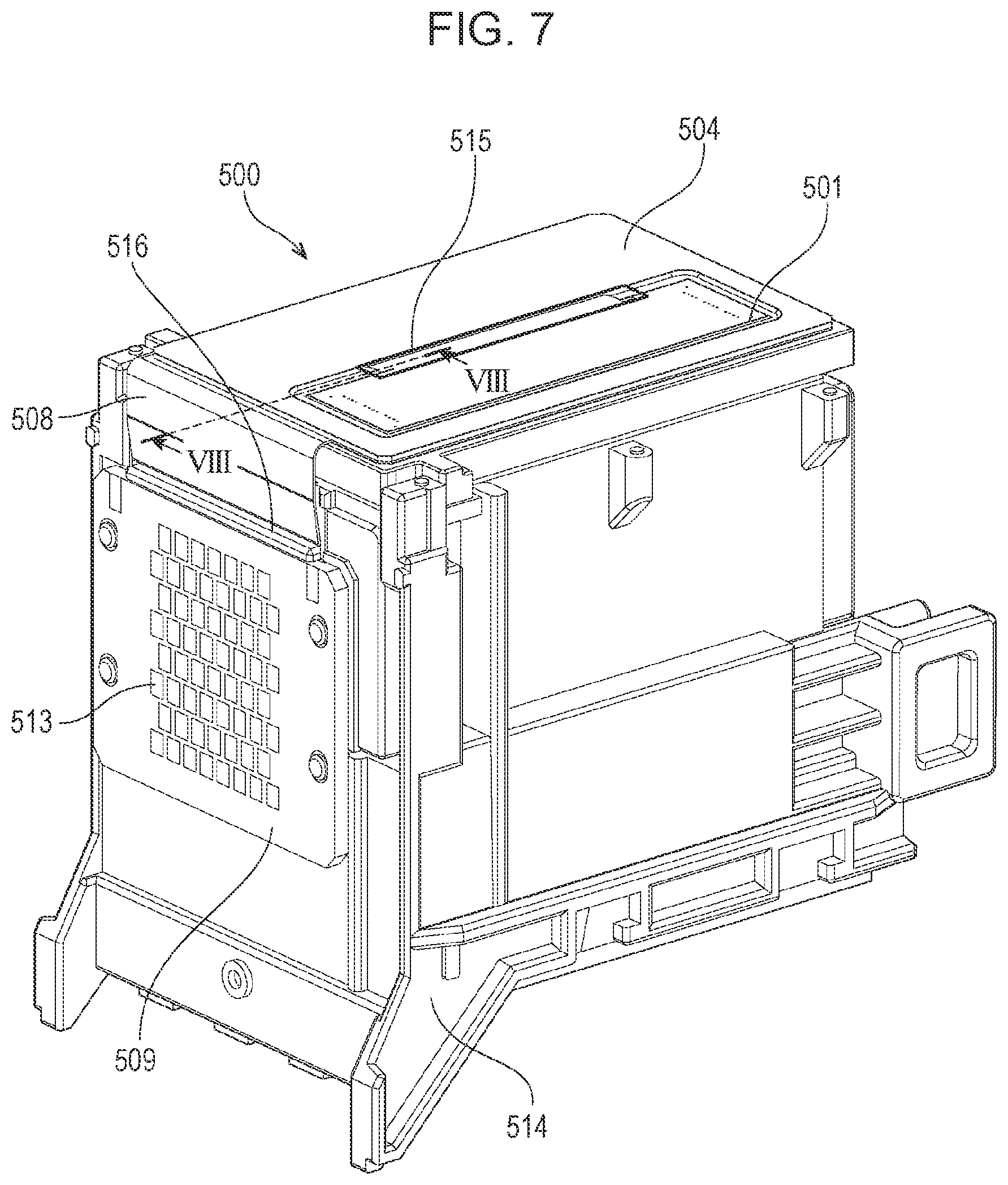 Patent US12134273 Figure 7 – Liquid discharge head