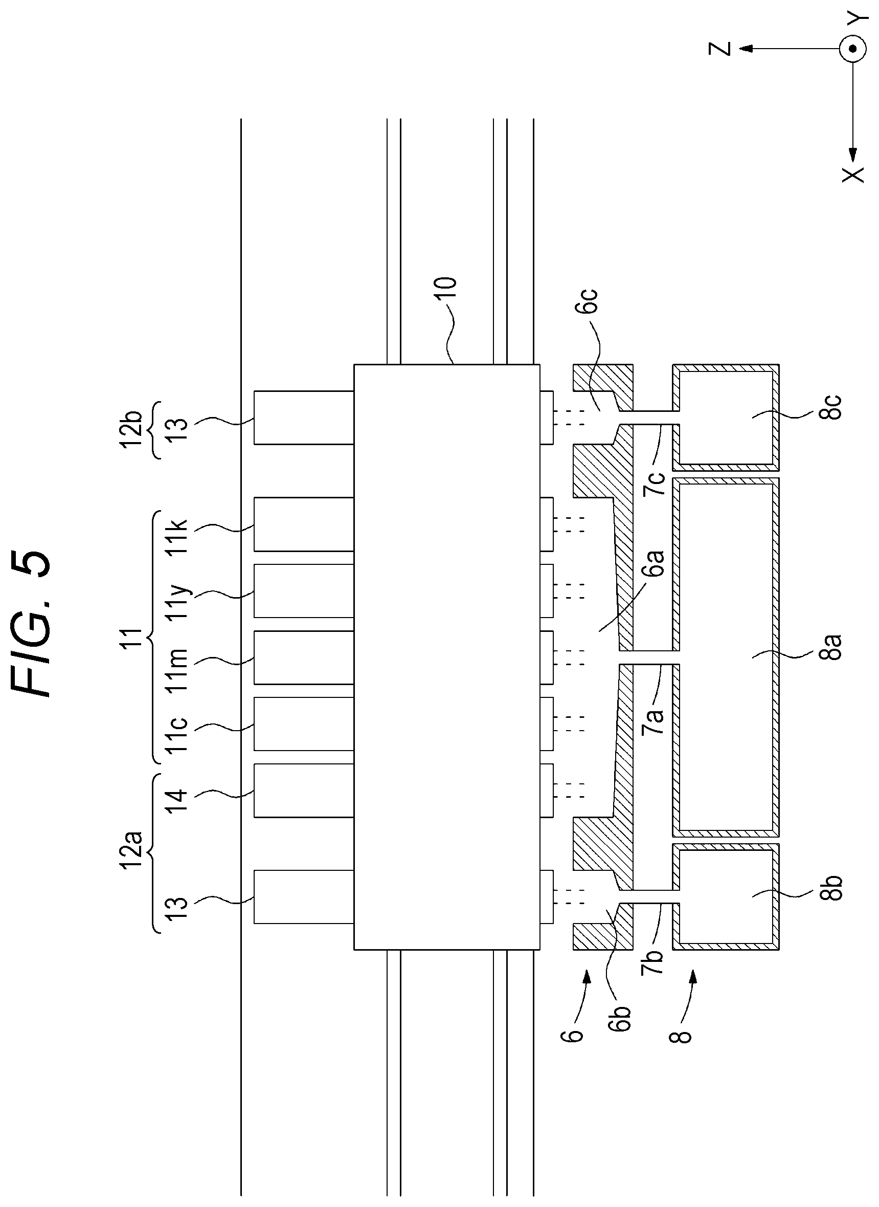 Patent US12134275 Figure 4 – Inkjet recording device
