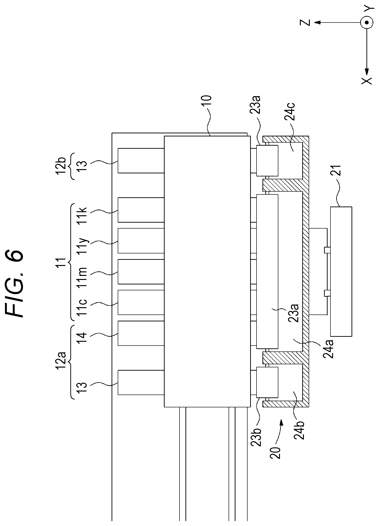 Patent US12134275 Figure 5 – Inkjet recording device