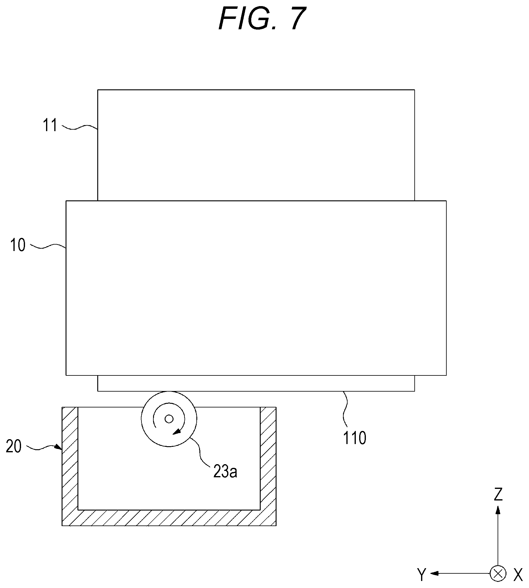 Patent US12134275 Figure 6 – Inkjet recording device