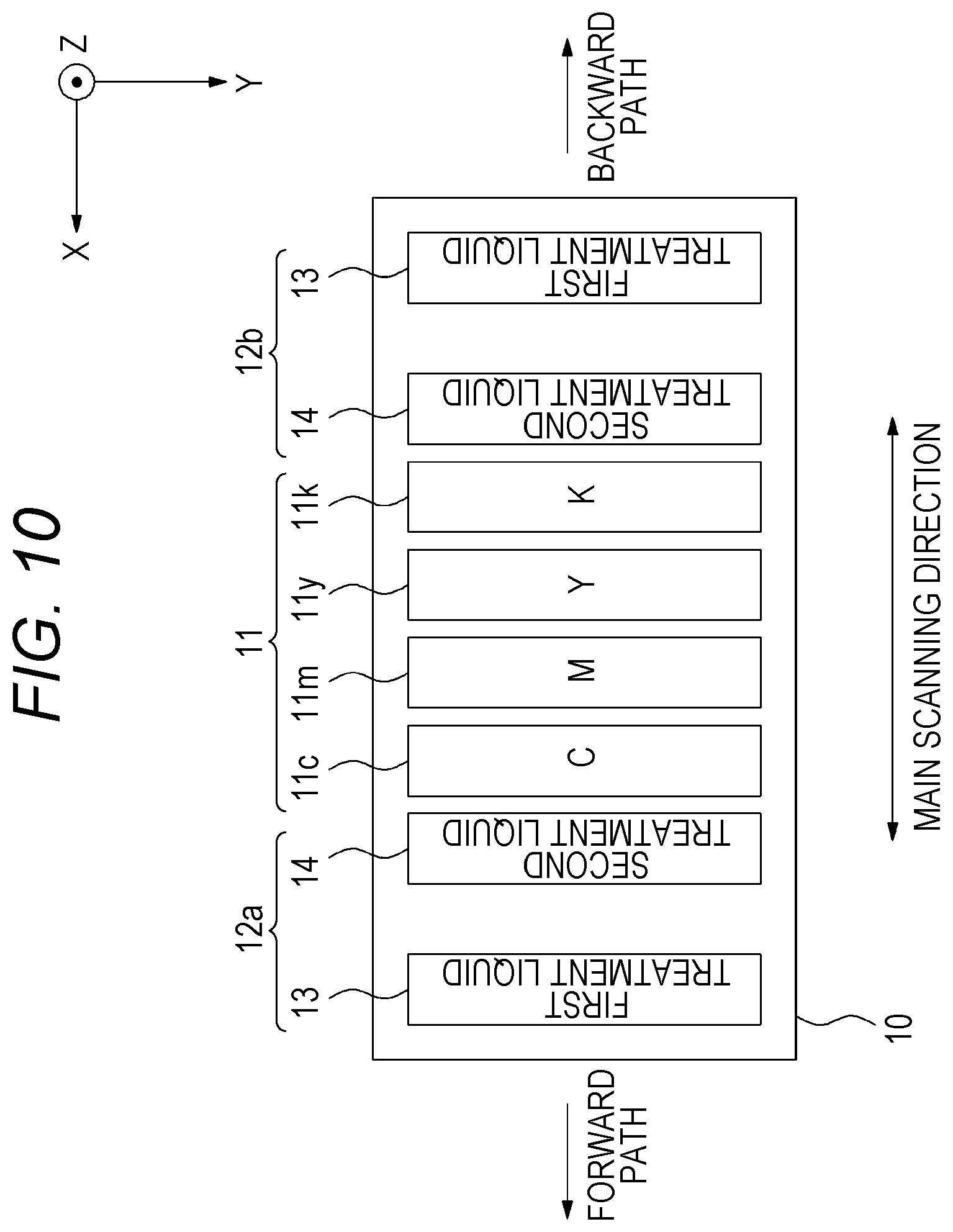 Patent US12134275 Figure 9 – Inkjet recording device
