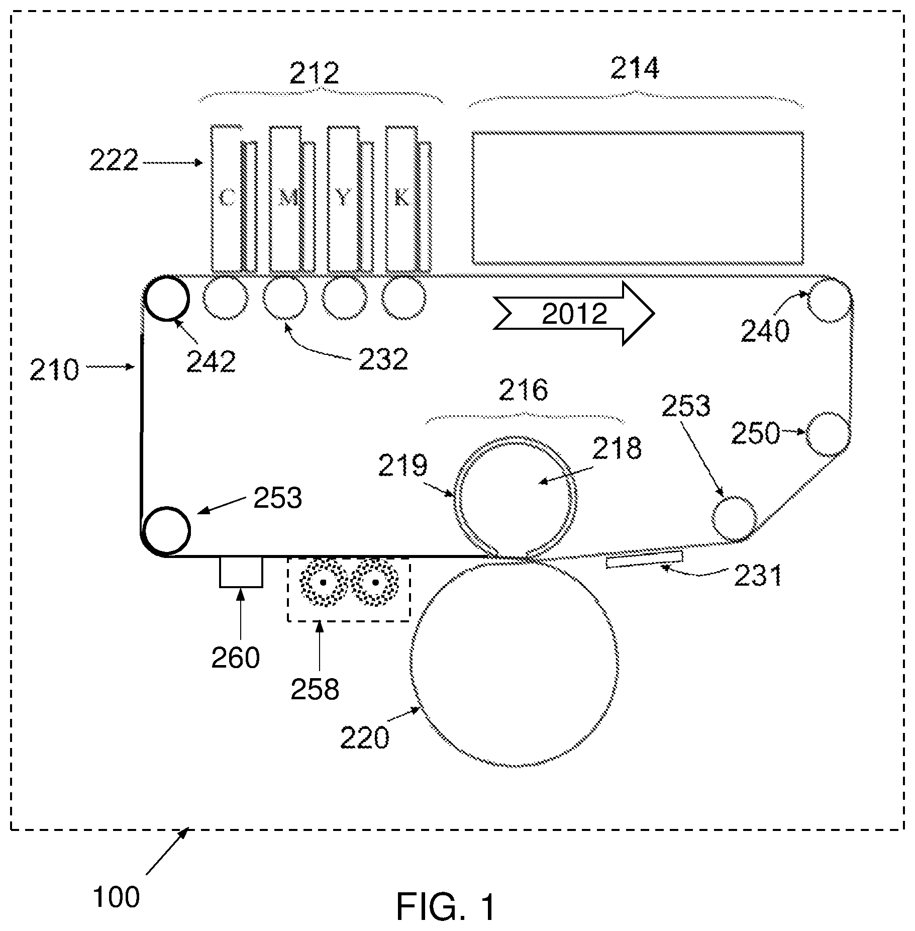 Patent US12134277 Figure 1 – Protection of components of digital printing systems