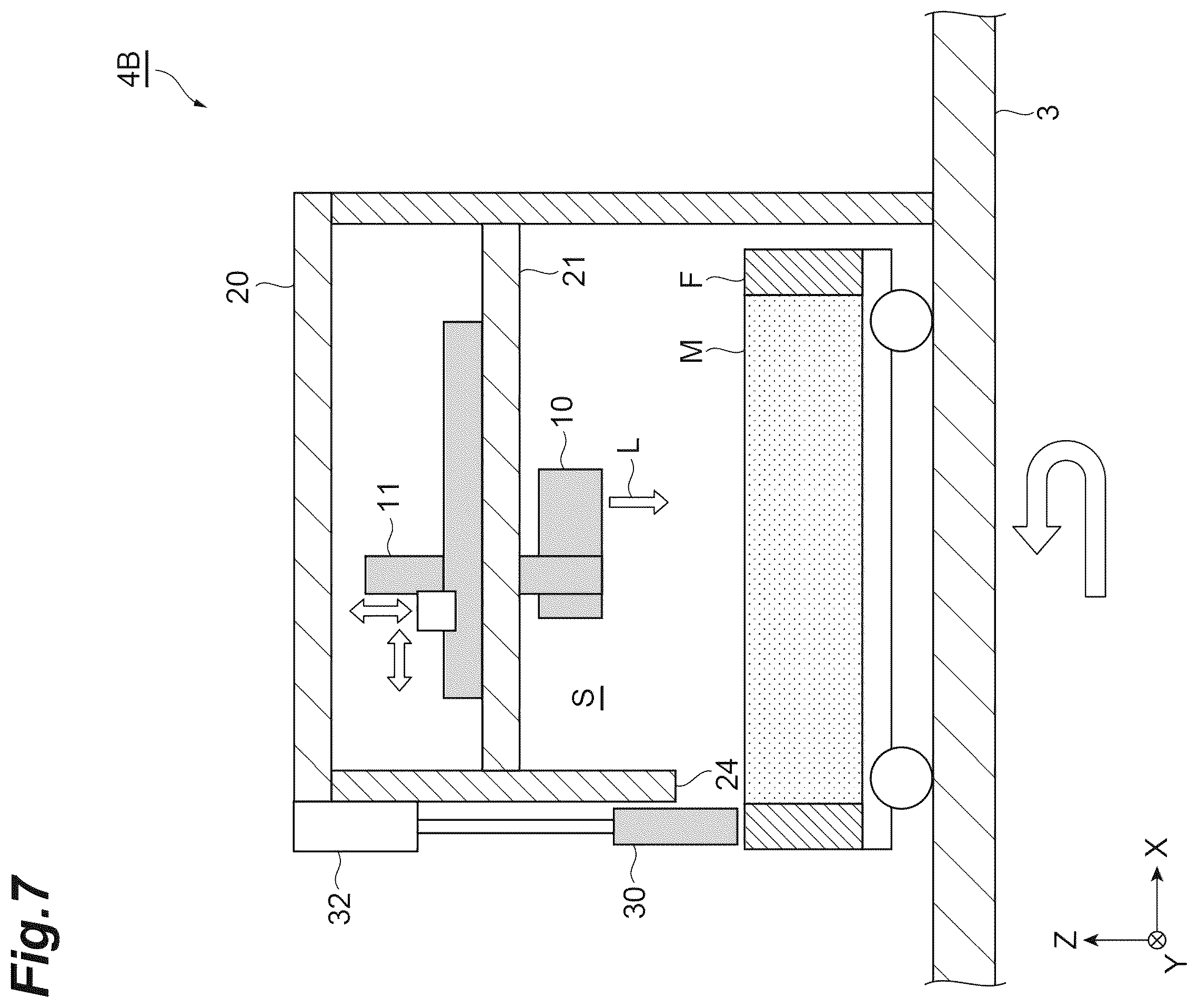 Patent US12134279 Figure 7 – Laser marking apparatus, laser marking system, and laser marking method