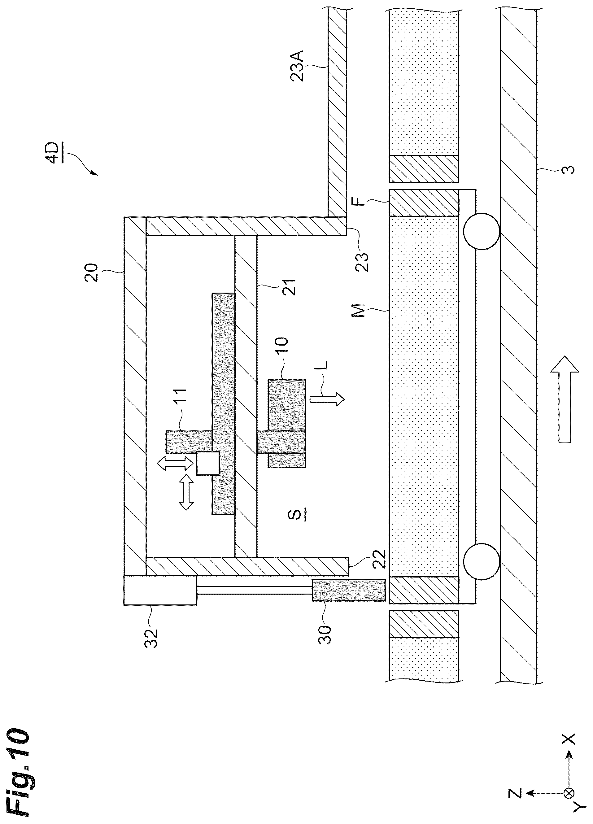 Patent US12134279 Figure 10 – Laser marking apparatus, laser marking system, and laser marking method