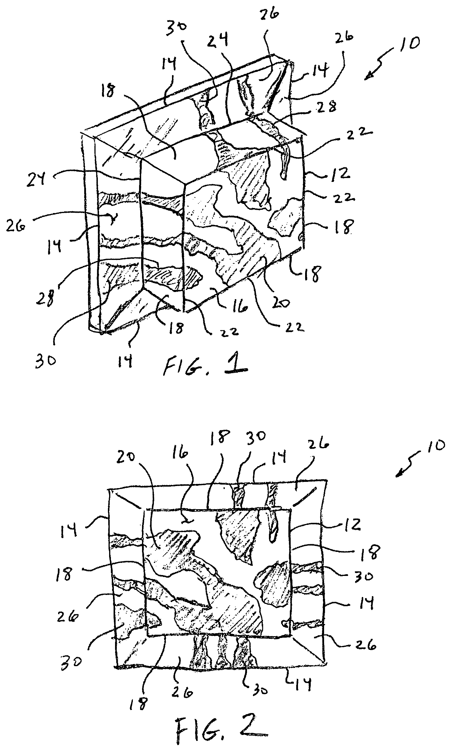 Patent US12134283 Figure 1 – Art or decorative piece