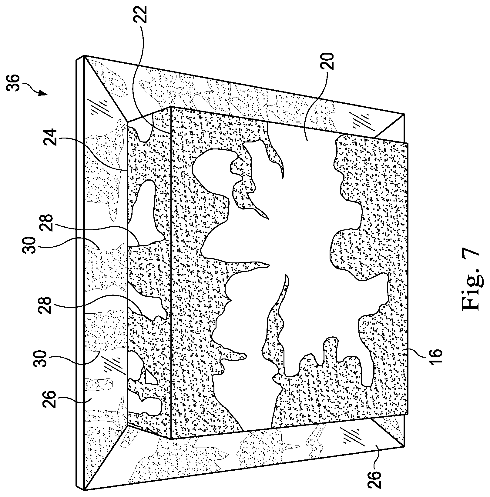Patent US12134283 Figure 5 – Art or decorative piece