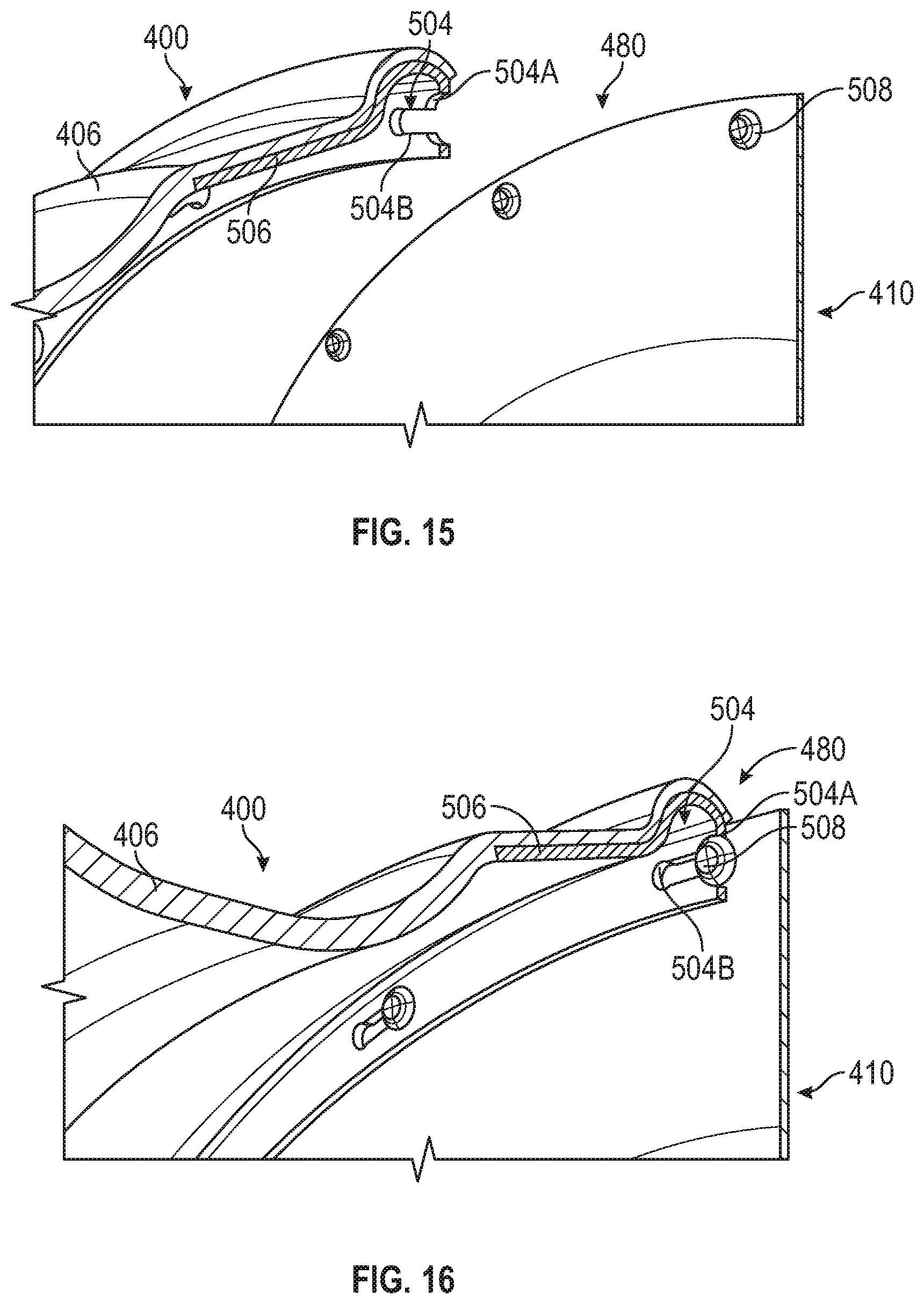 Patent US12134284 Figure 12 – Aerodynamic cover for a vehicle wheel, attachment system for the aerodynamic cover to the vehicle wheel, and vehicle wheel having such an aerodynamic cover and attachment system