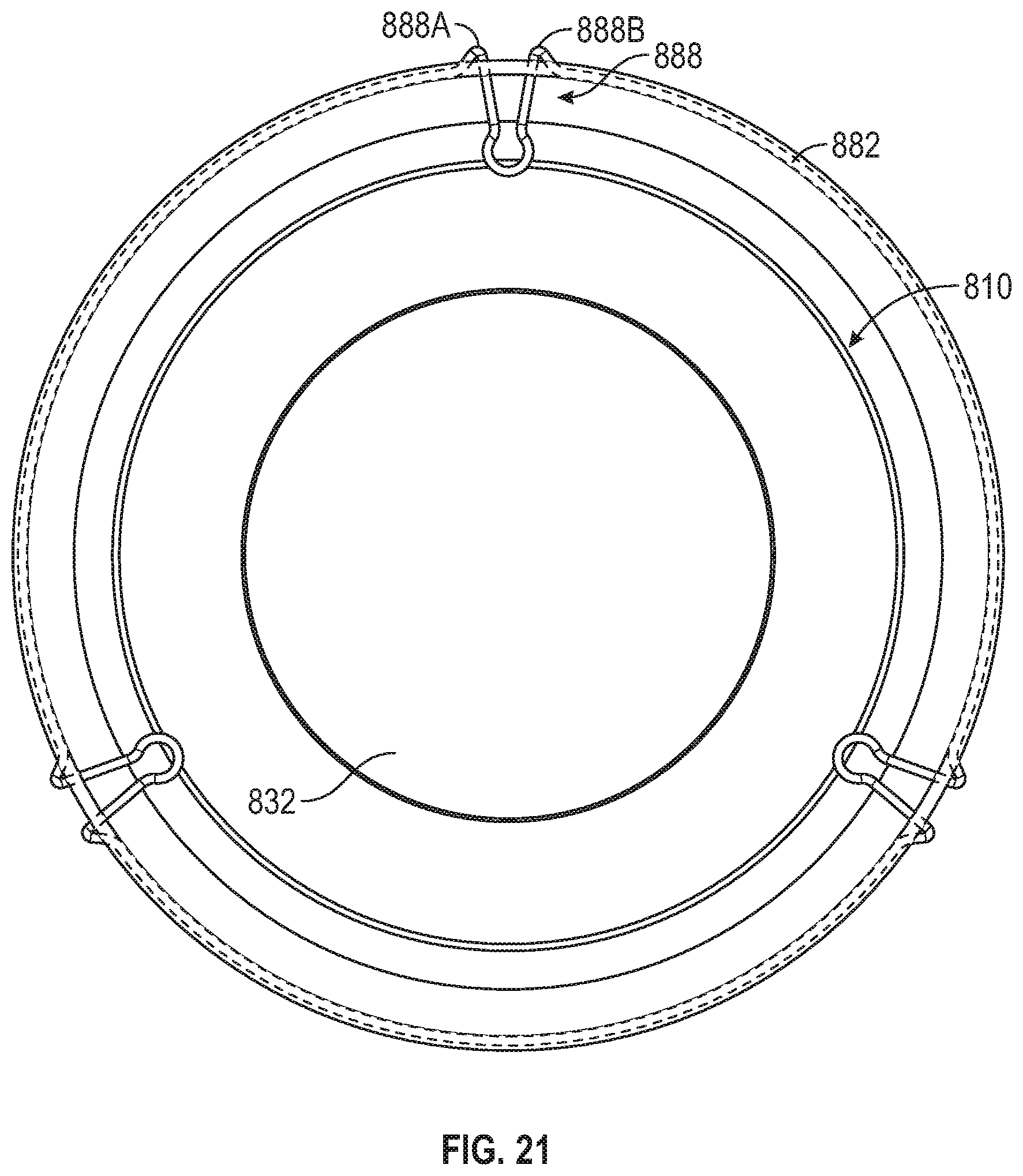 Patent US12134284 Figure 16 – Aerodynamic cover for a vehicle wheel, attachment system for the aerodynamic cover to the vehicle wheel, and vehicle wheel having such an aerodynamic cover and attachment system