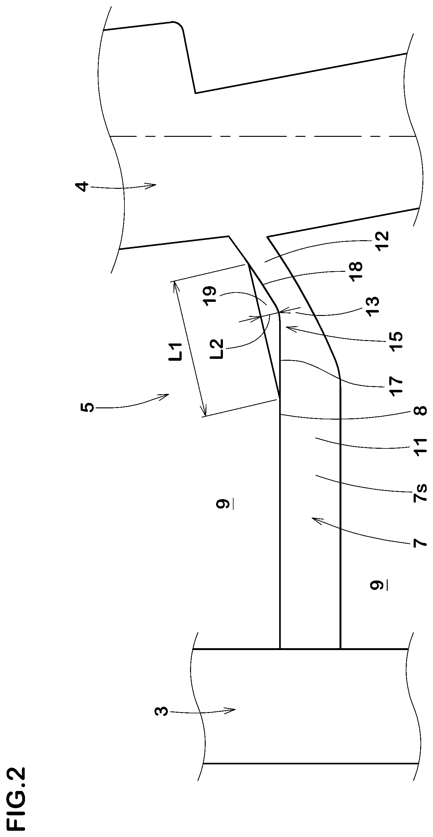 Patent US12134285 Figure 2 – Tire