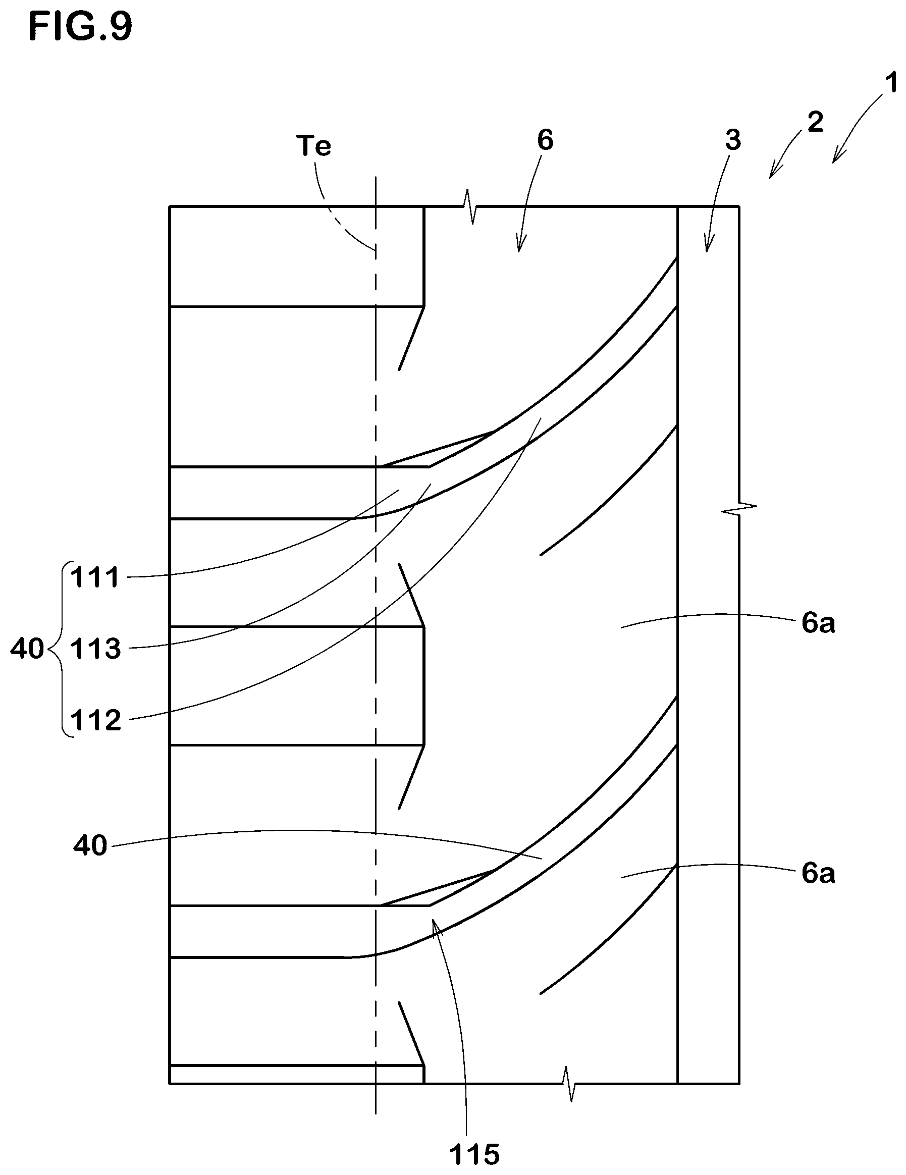 Patent US12134285 Figure 9 – Tire
