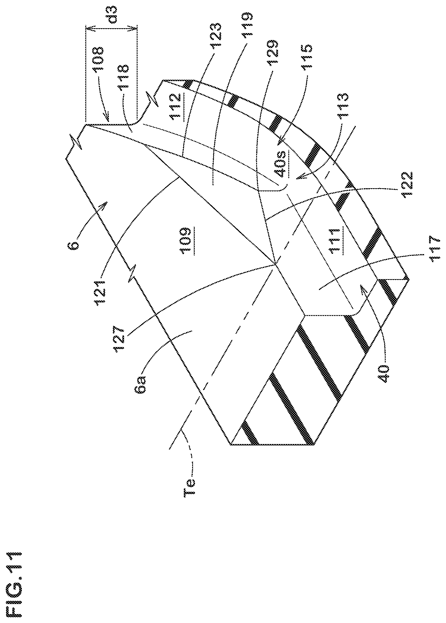 Patent US12134285 Figure 11 – Tire