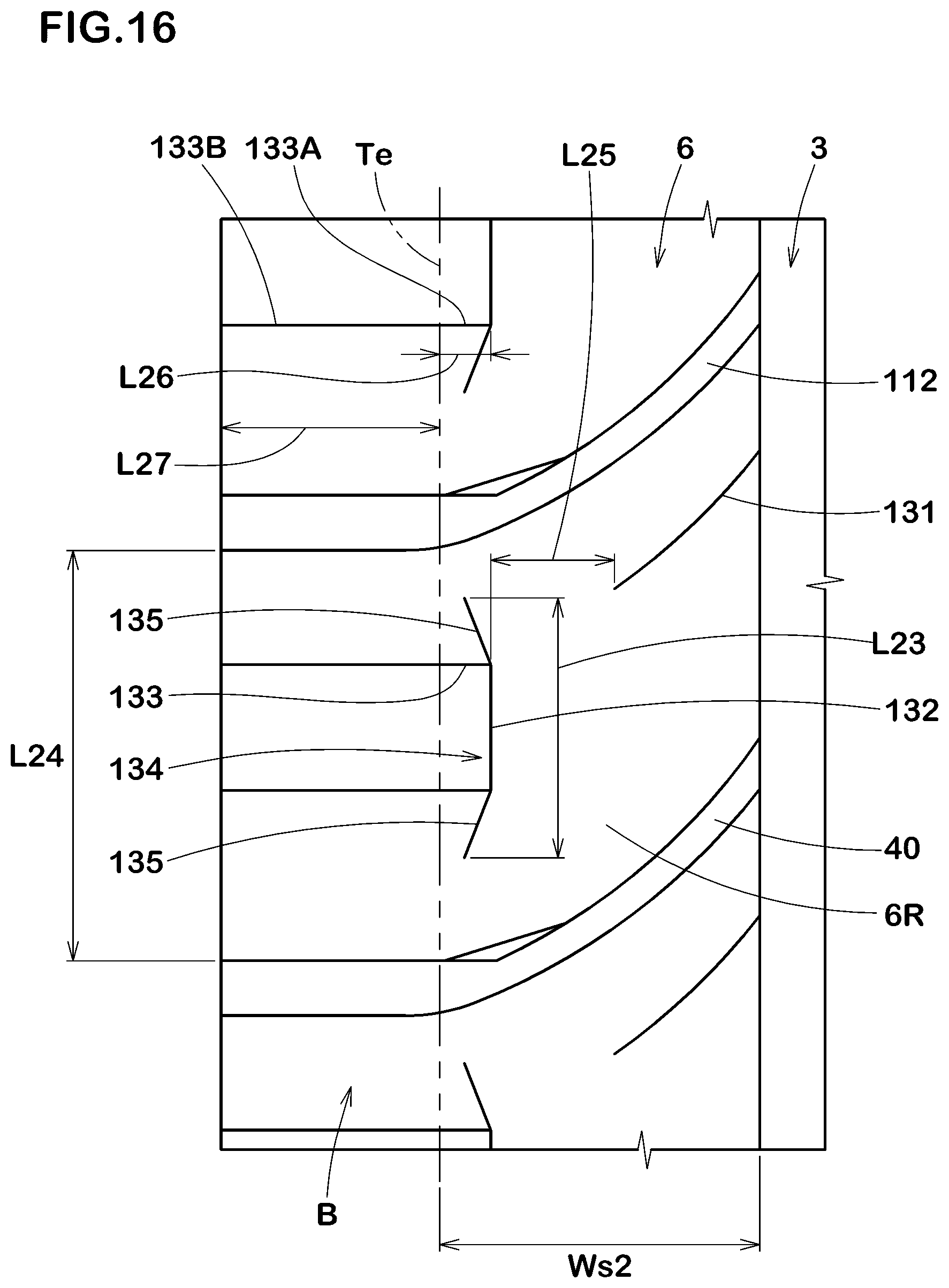 Patent US12134285 Figure 16 – Tire
