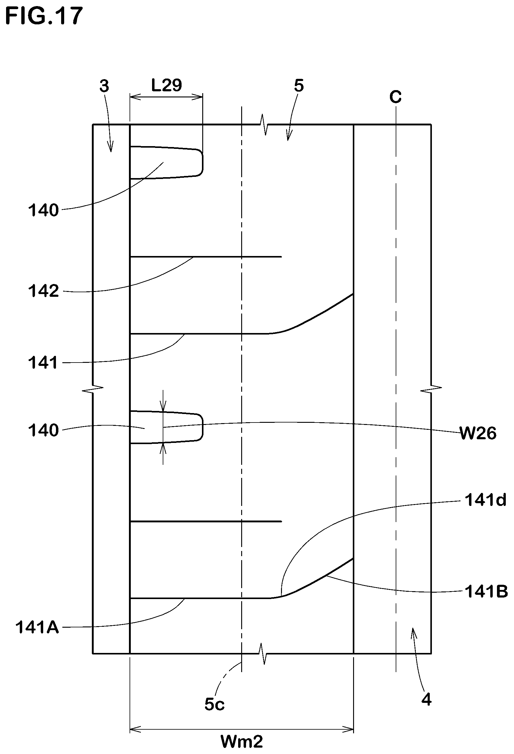 Patent US12134285 Figure 17 – Tire