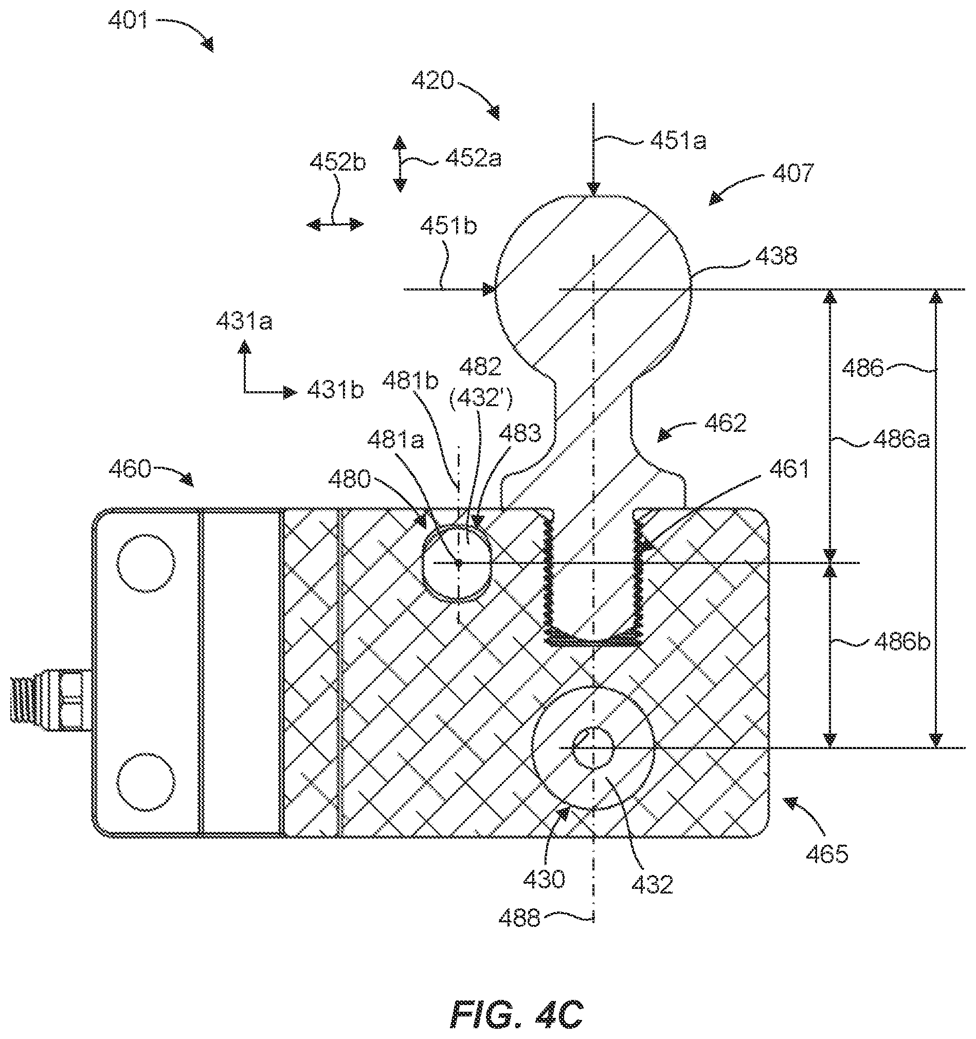 Patent US12134287 Figure 10 – Load measuring hitch assembly for measuring loads applied by a trailer on a tow vehicle