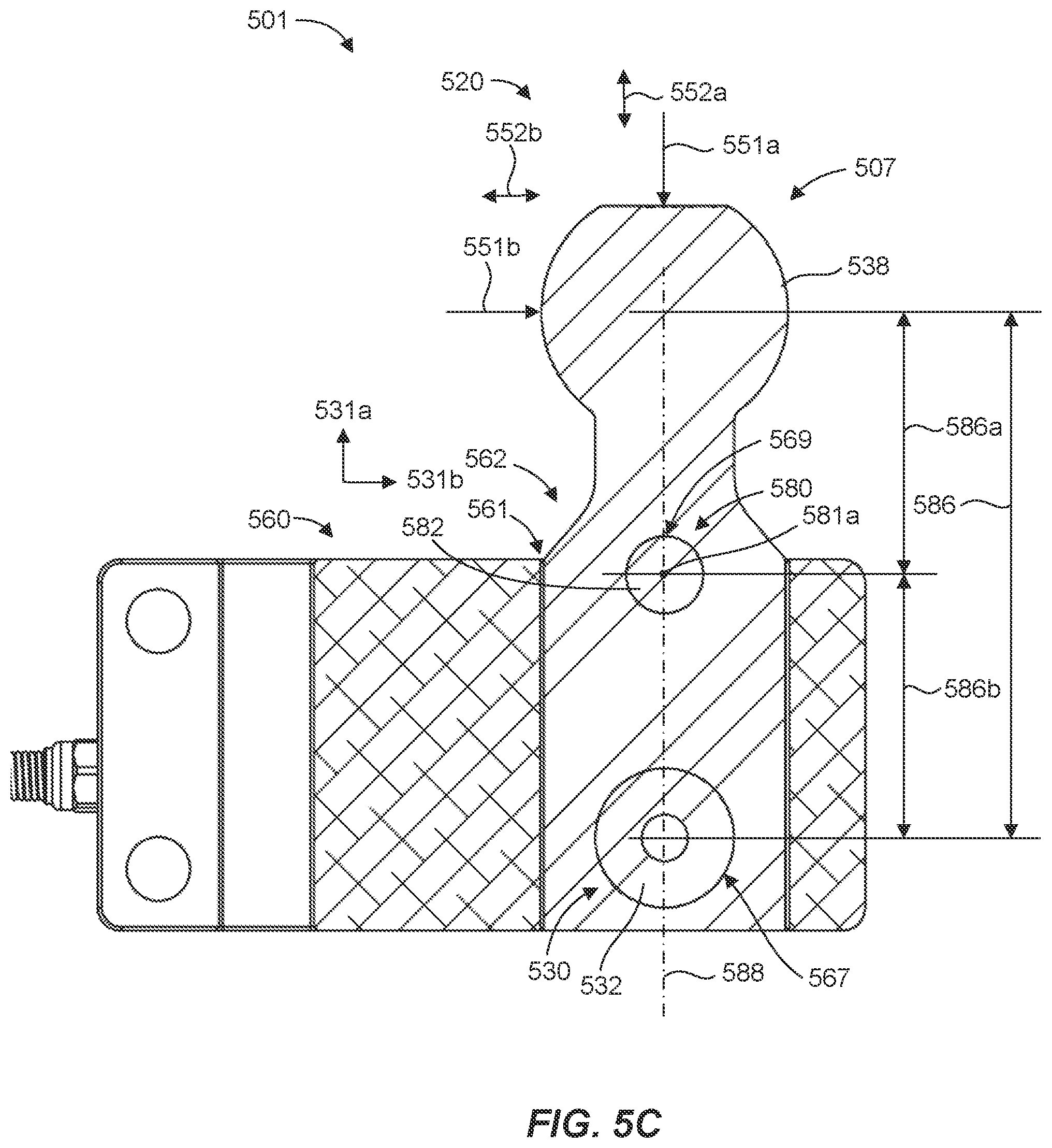 Patent US12134287 Figure 13 – Load measuring hitch assembly for measuring loads applied by a trailer on a tow vehicle
