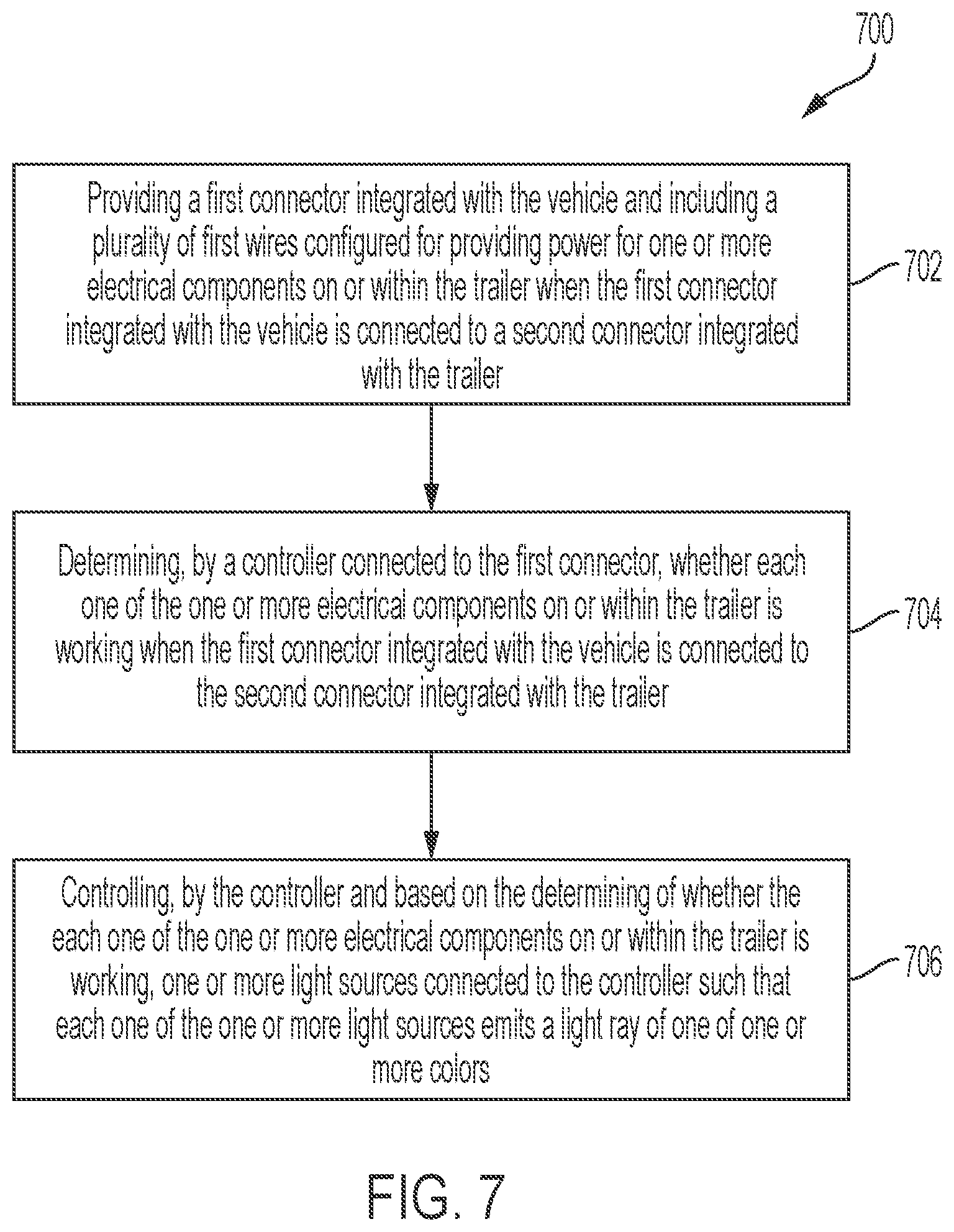 Patent US12134291 Figure 10 – Systems, methods, and apparatus for checking electrical connection of a trailer with a vehicle