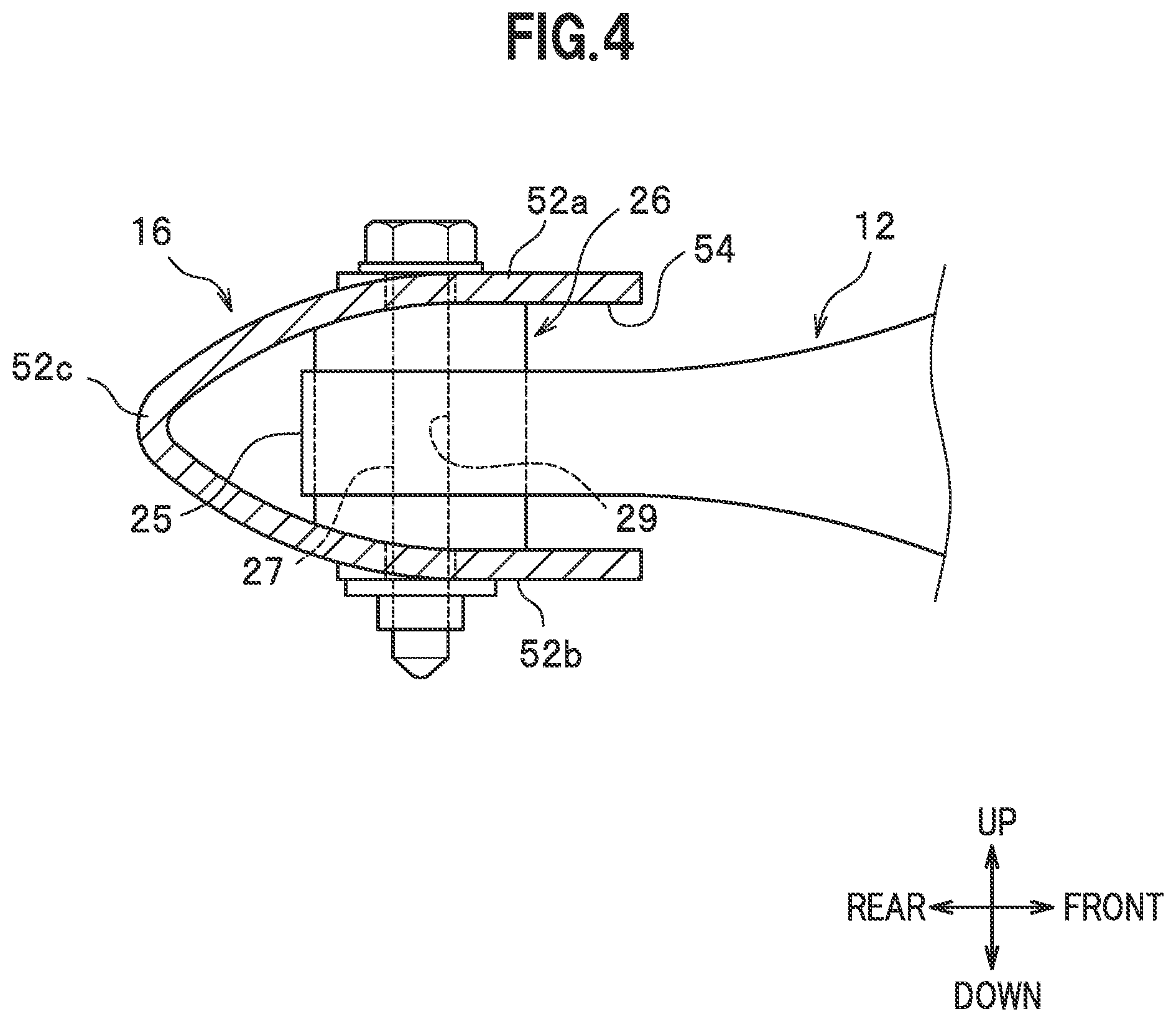 Patent US12134297 Figure 4 – Rear suspension construction