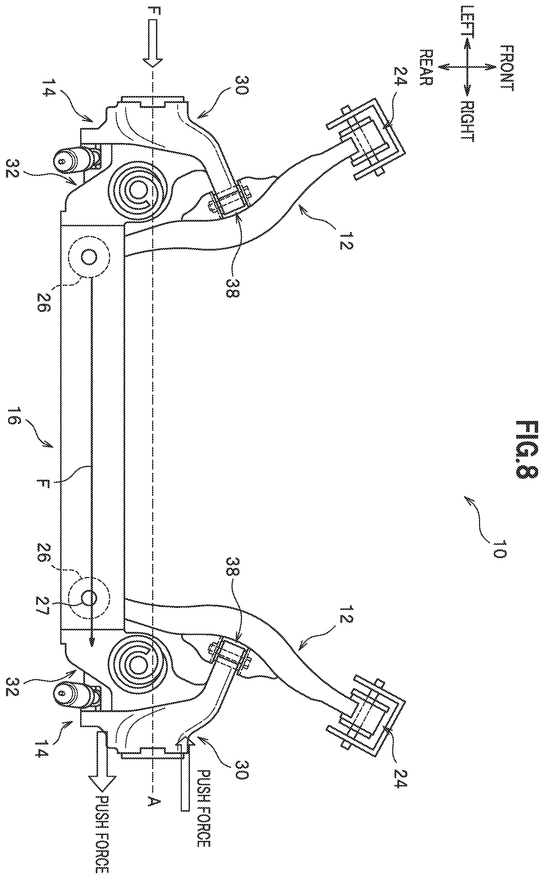 Patent US12134297 Figure 8 – Rear suspension construction