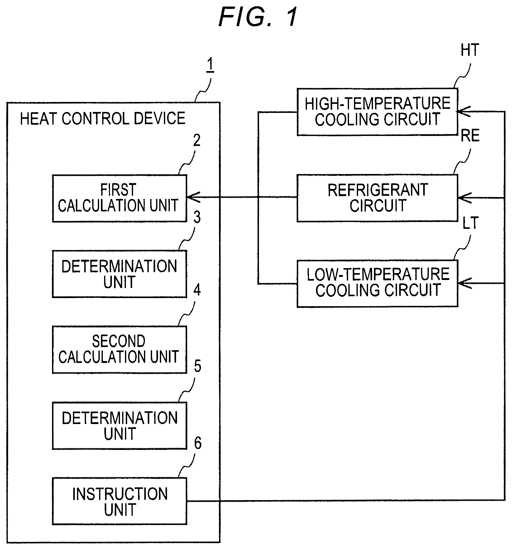 Patent US12134300 Figure 1 – Heat control device and heat control method