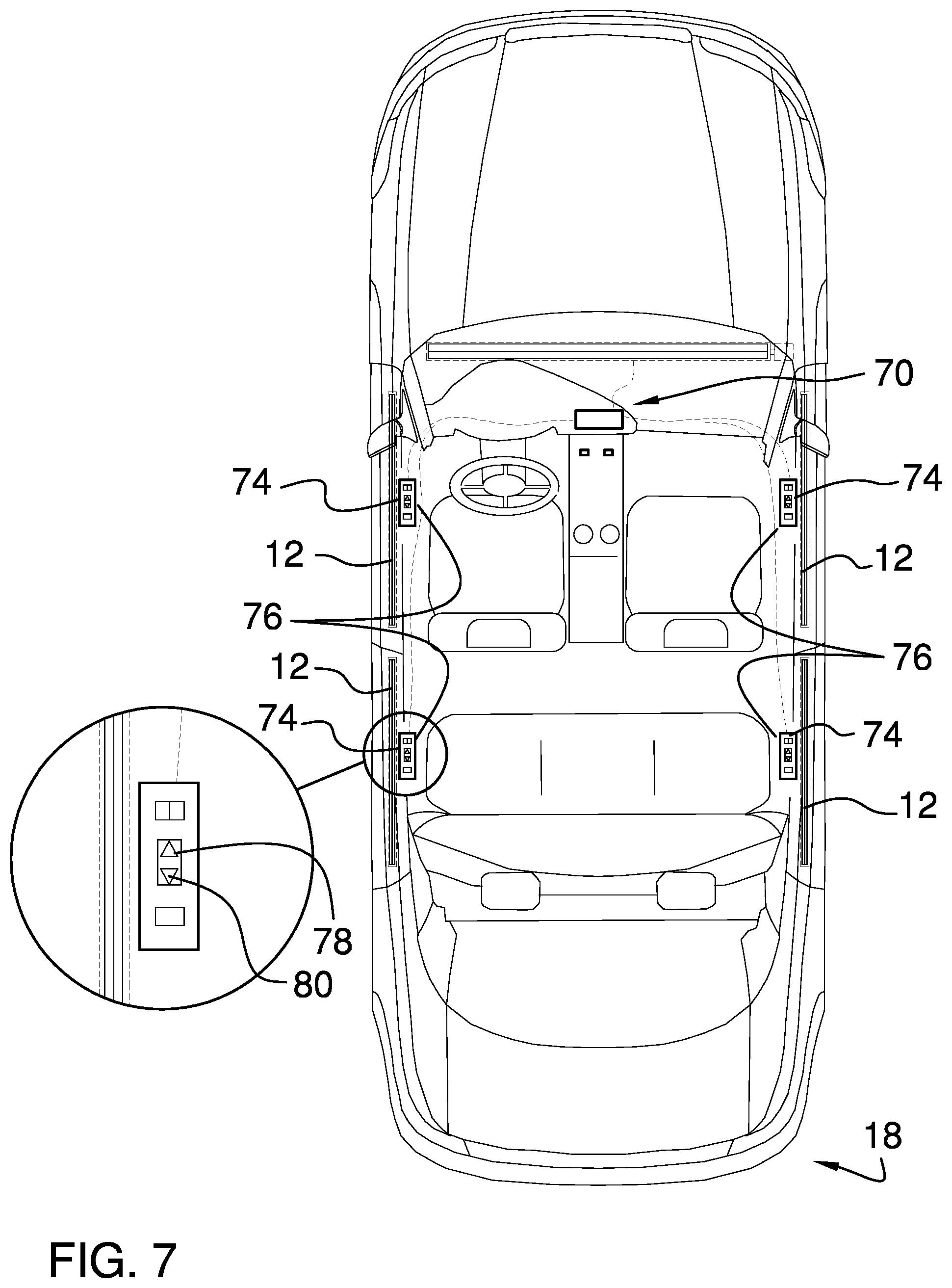 Patent US12134306 Figure 7 – Automatic window shade assembly
