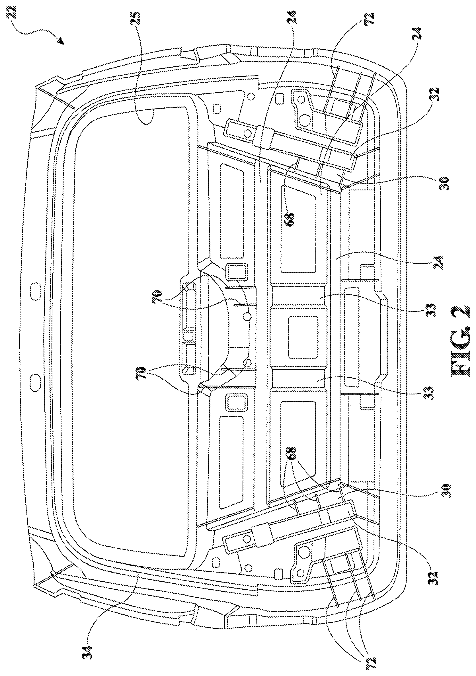 Patent US12134309 Figure 2 – Composite liftgate