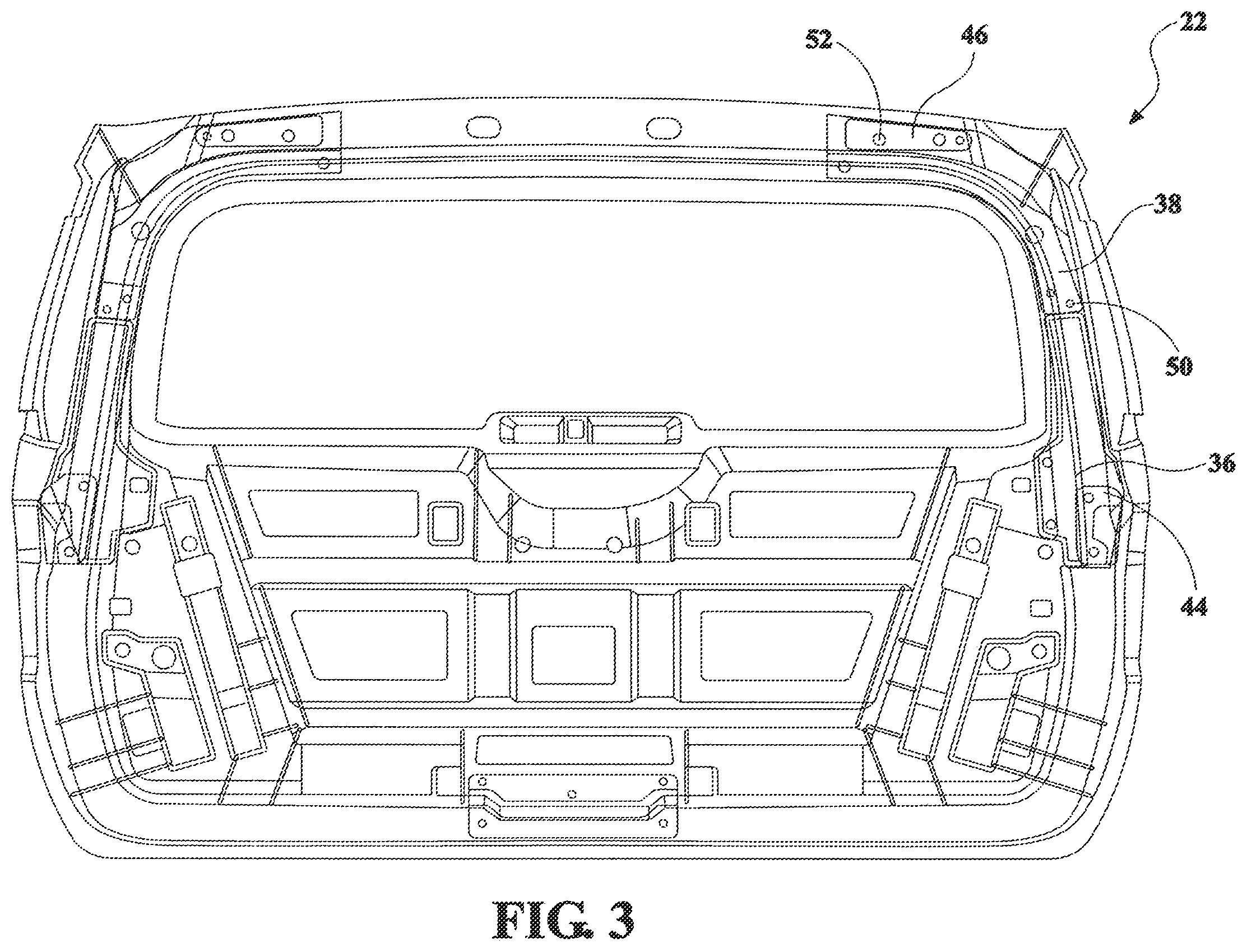 Patent US12134309 Figure 3 – Composite liftgate