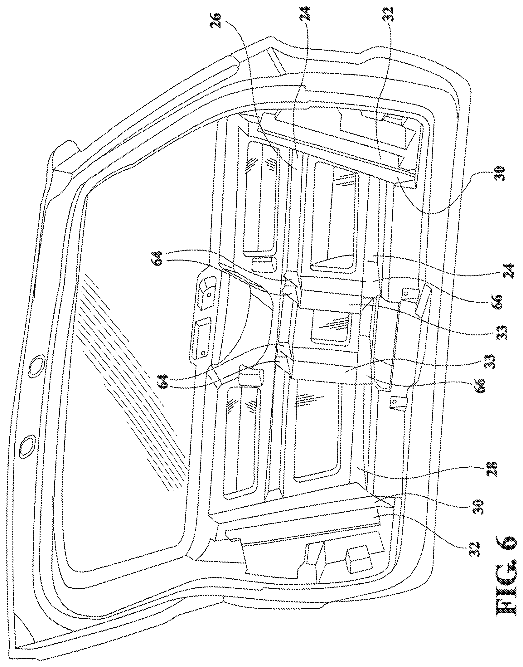 Patent US12134309 Figure 6 – Composite liftgate