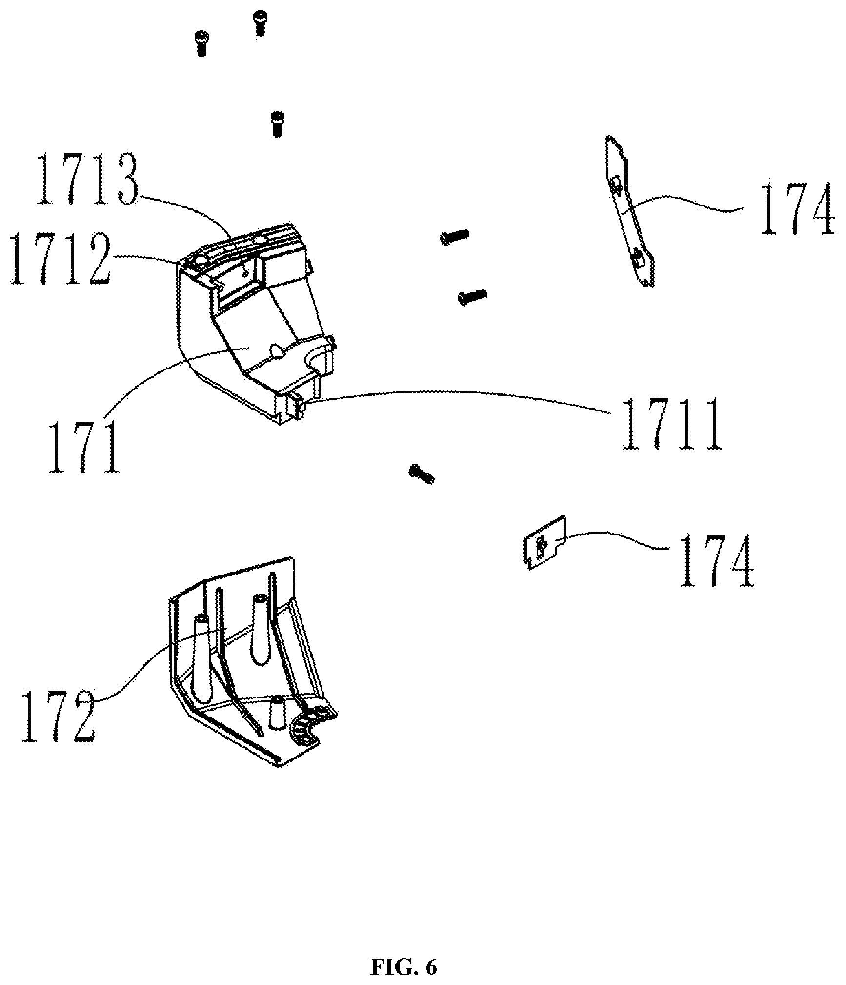 Patent US12134310 Figure 6 – High-strength lightweight automobile compartment tonneau cover