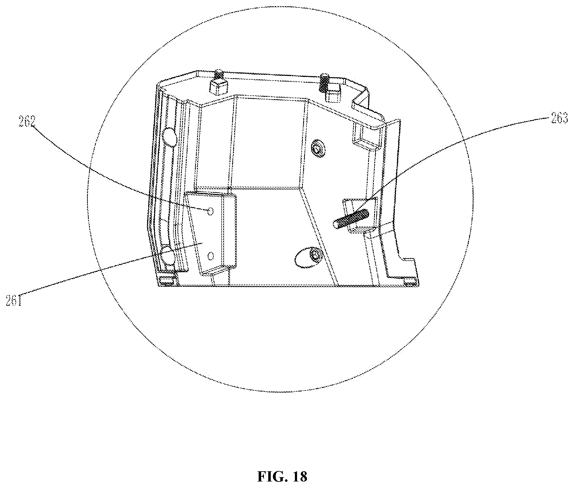 Patent US12134310 Figure 18 – High-strength lightweight automobile compartment tonneau cover